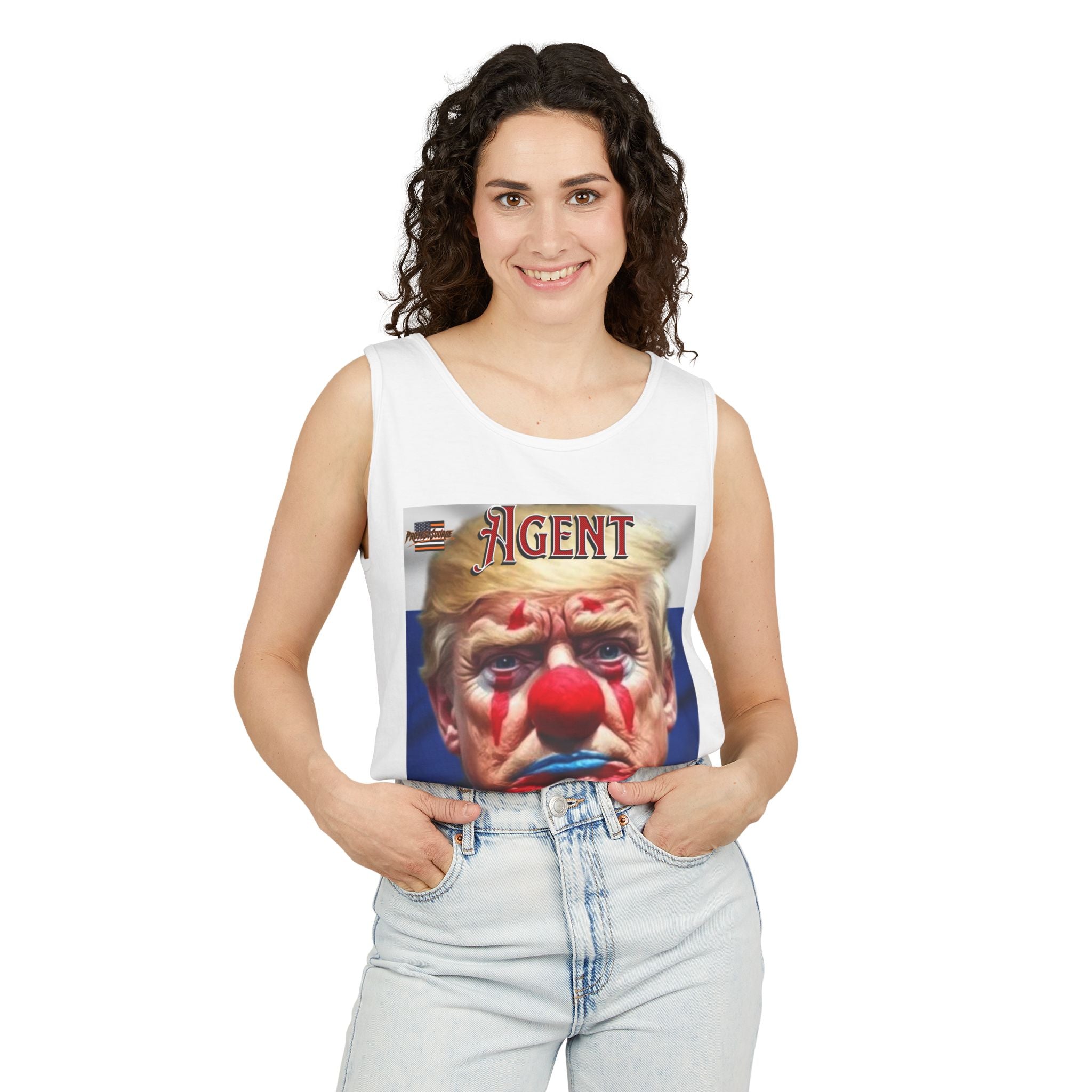 Agent Krasnov Unisex Cotton Tank Top