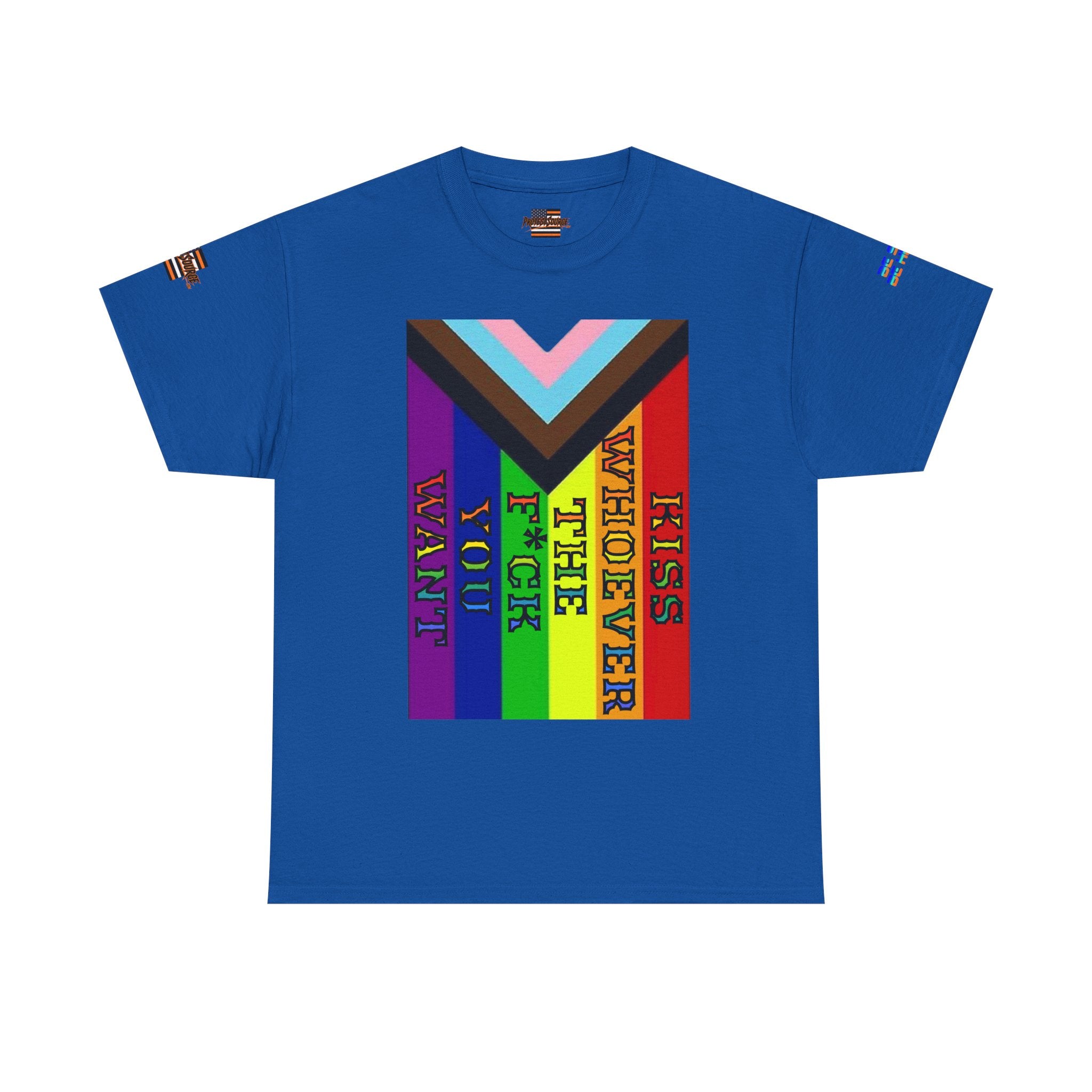 Kiss Whoever The F*ck You Want Unisex Heavy Cotton Gildan Tee
