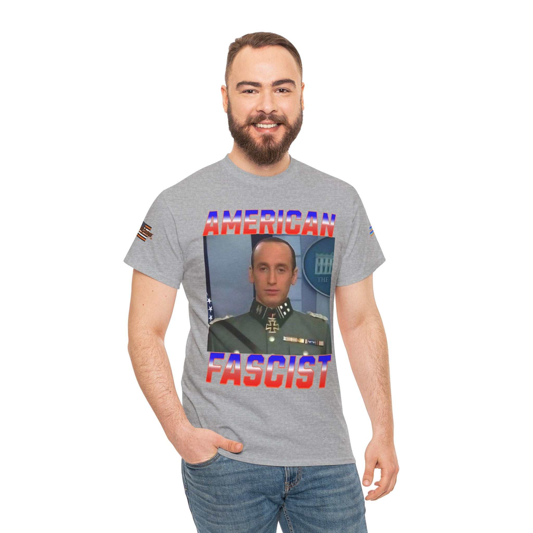 American Fascist Unisex Heavy Cotton Gildan Tee