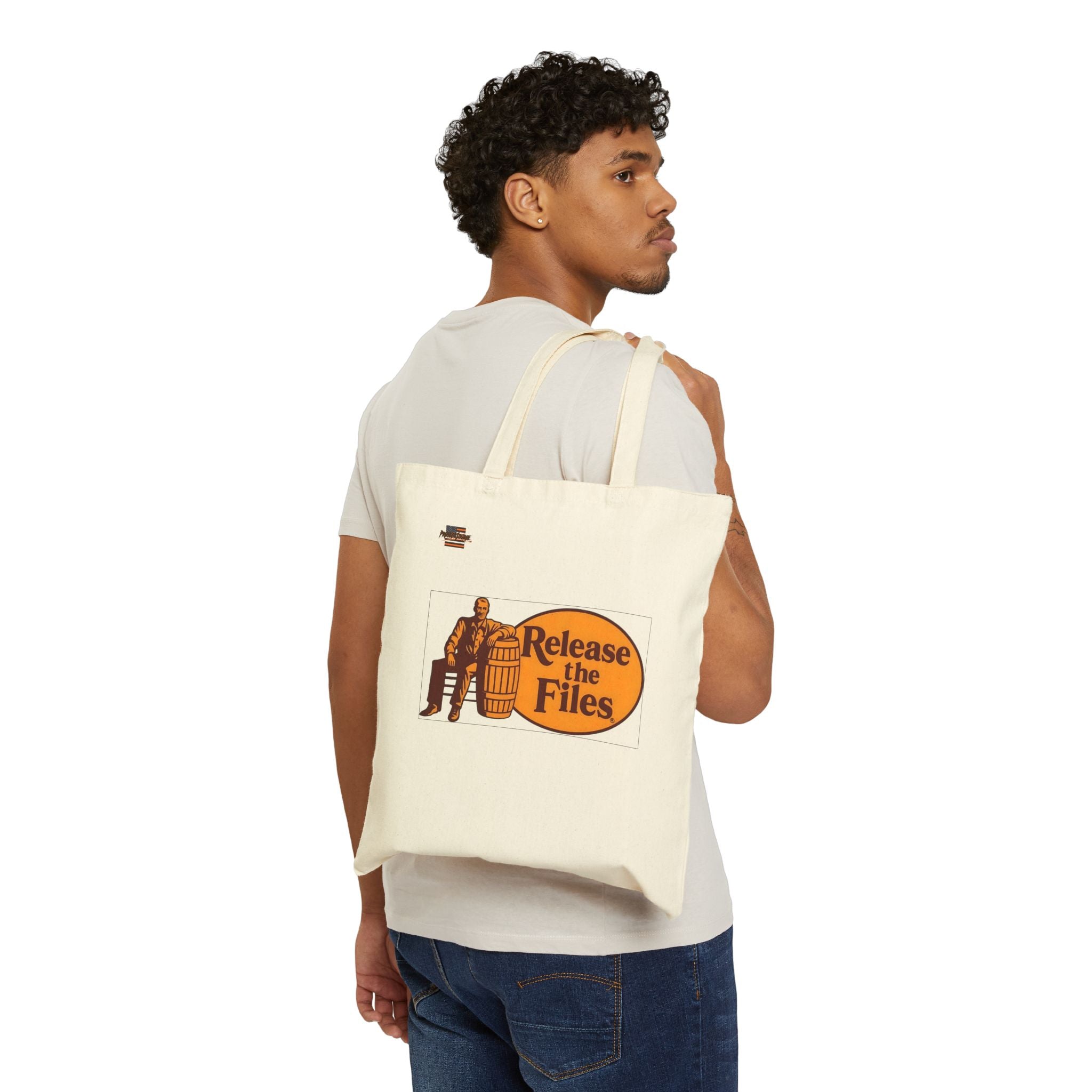 Release the Files Cotton Canvas Tote Bag