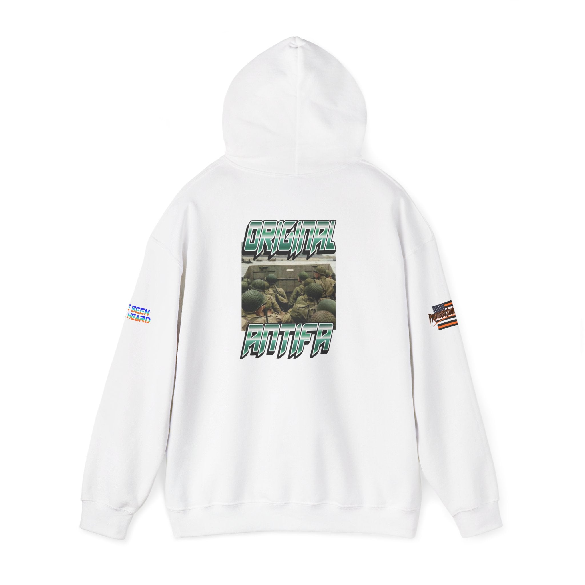 Original Antifa Unisex Heavy Blend Gildan Hoodie