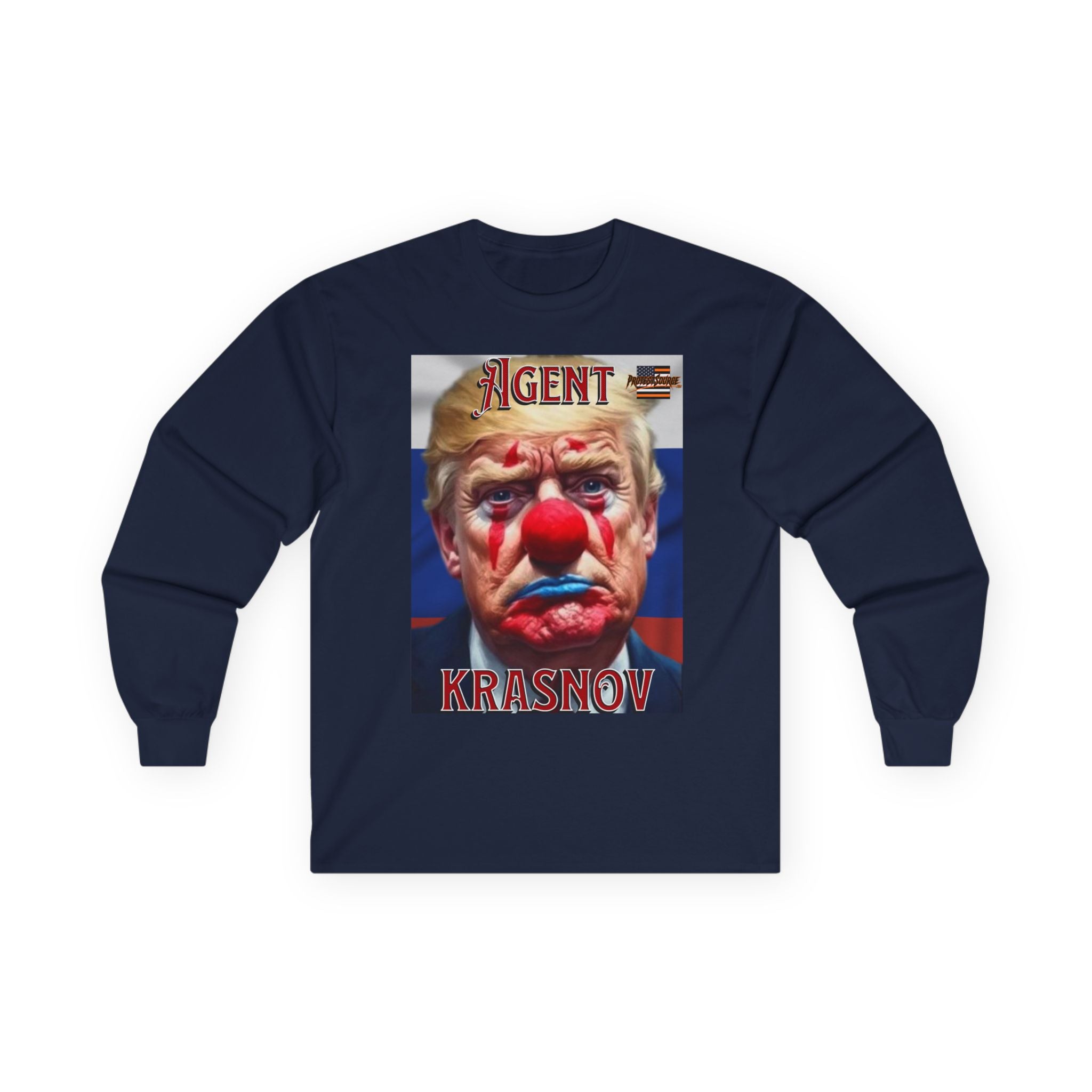 Agent Krasnov Long Sleeve Cotton Gildan Tee