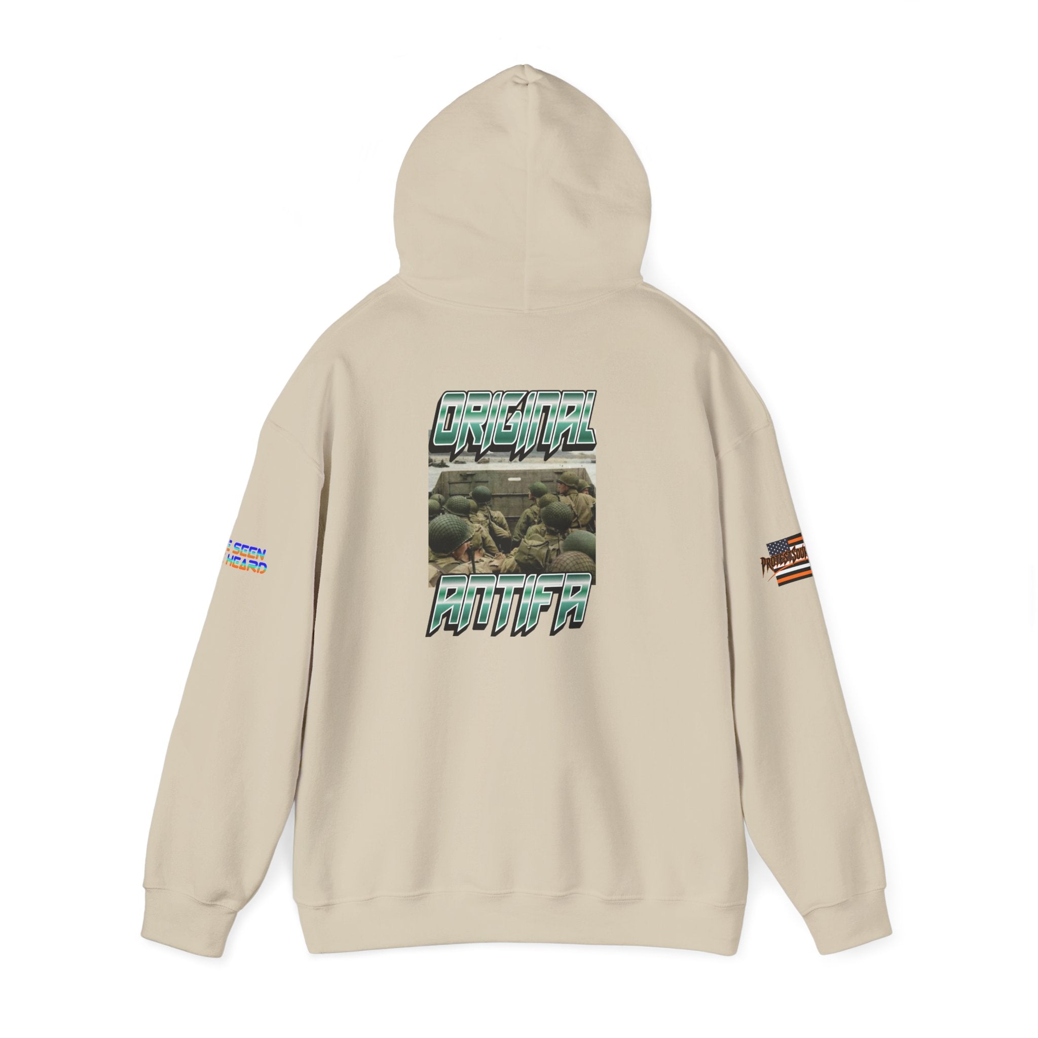 Original Antifa Unisex Heavy Blend Gildan Hoodie