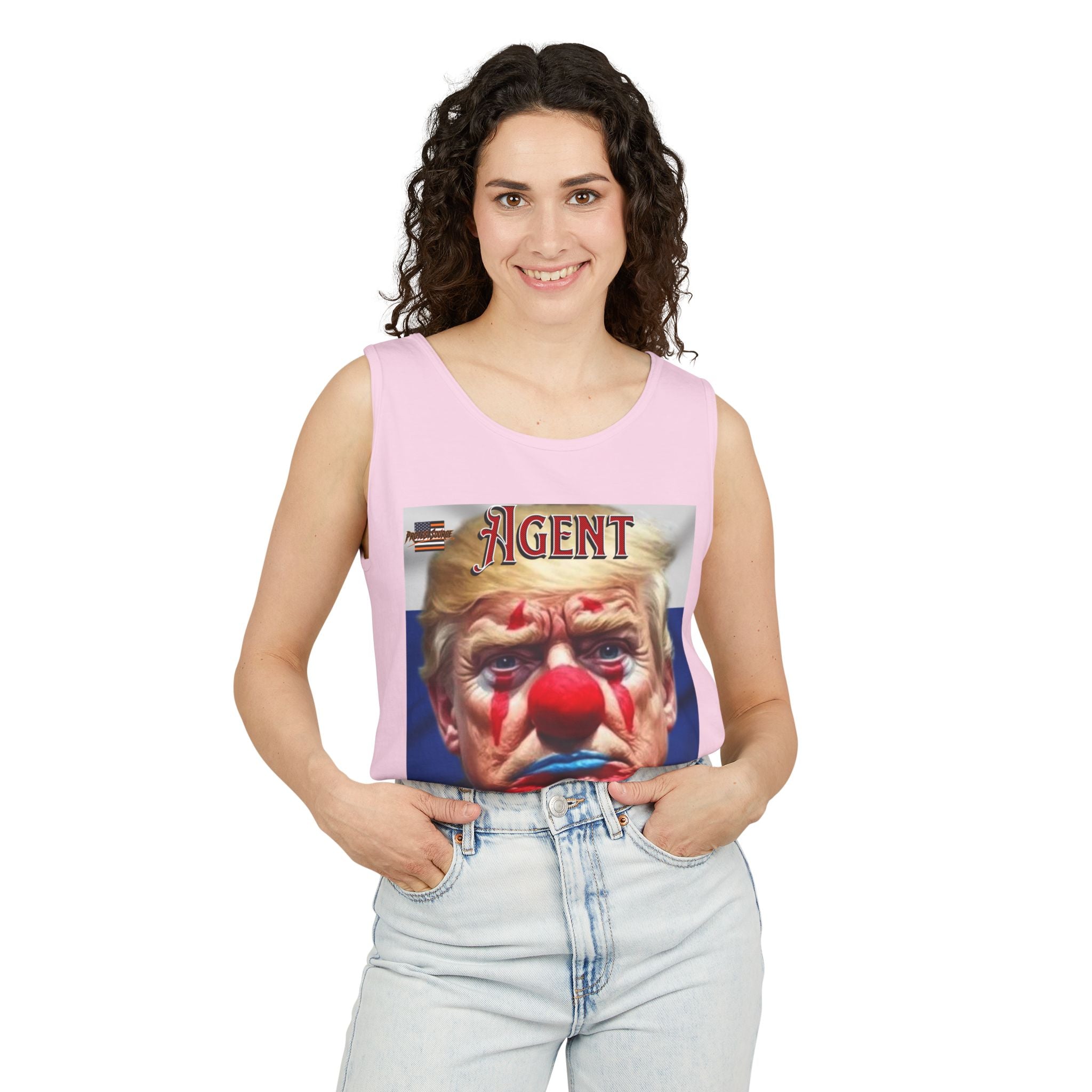 Agent Krasnov Unisex Cotton Tank Top