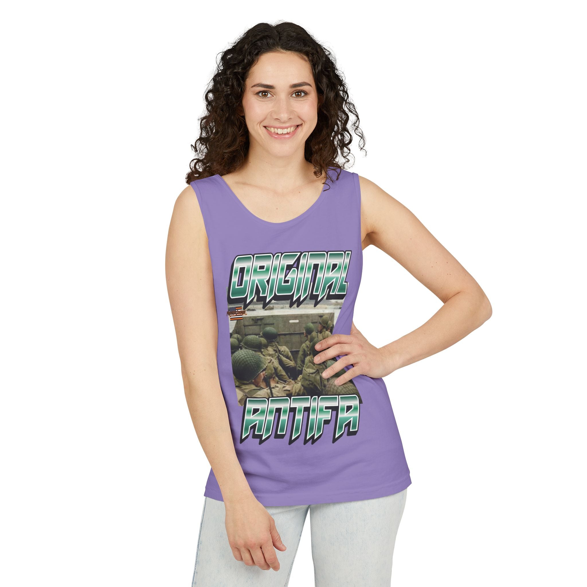 Original Antifa Unisex Cotton Tank Top
