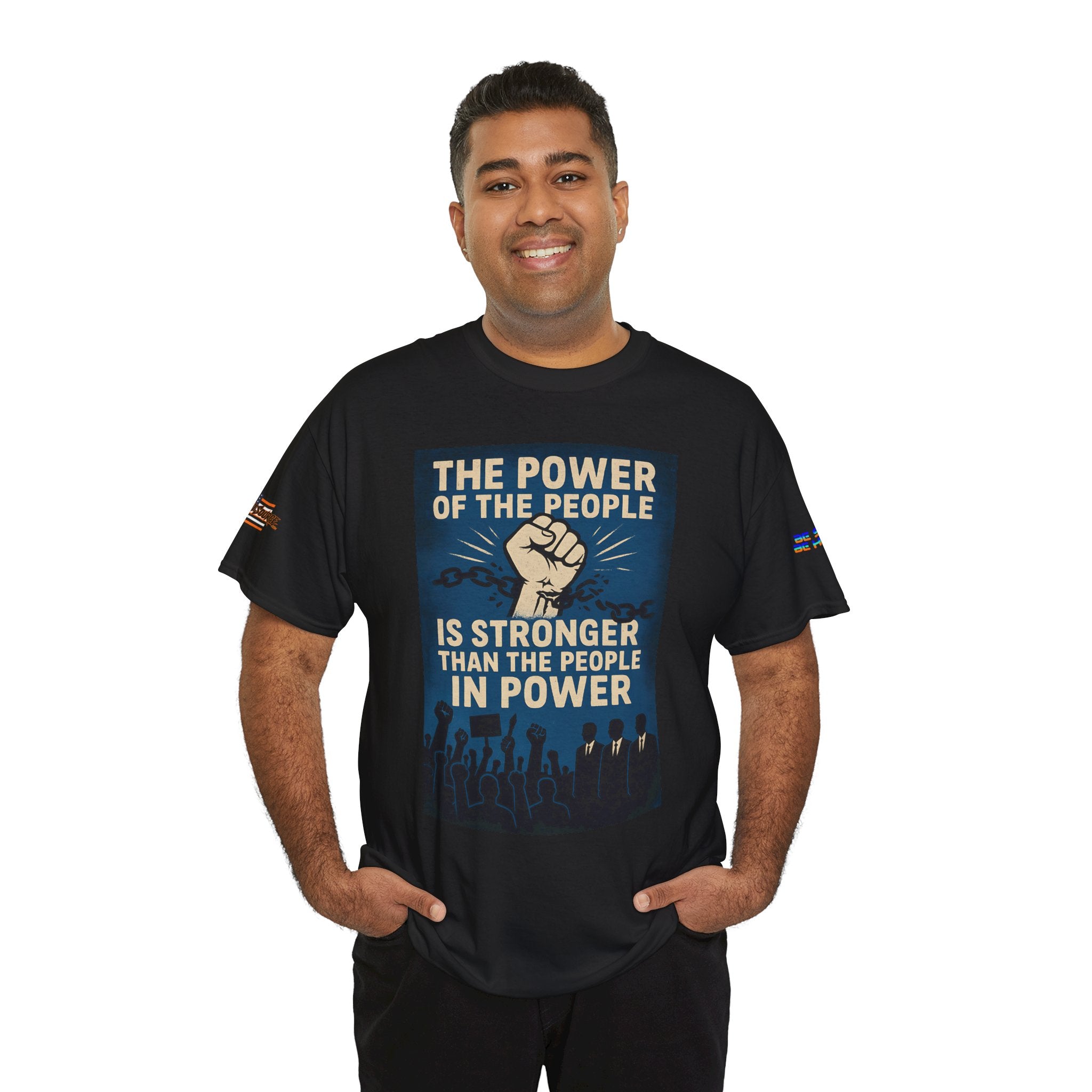 The Power of the People Unisex Heavy Cotton Gildan Tee
