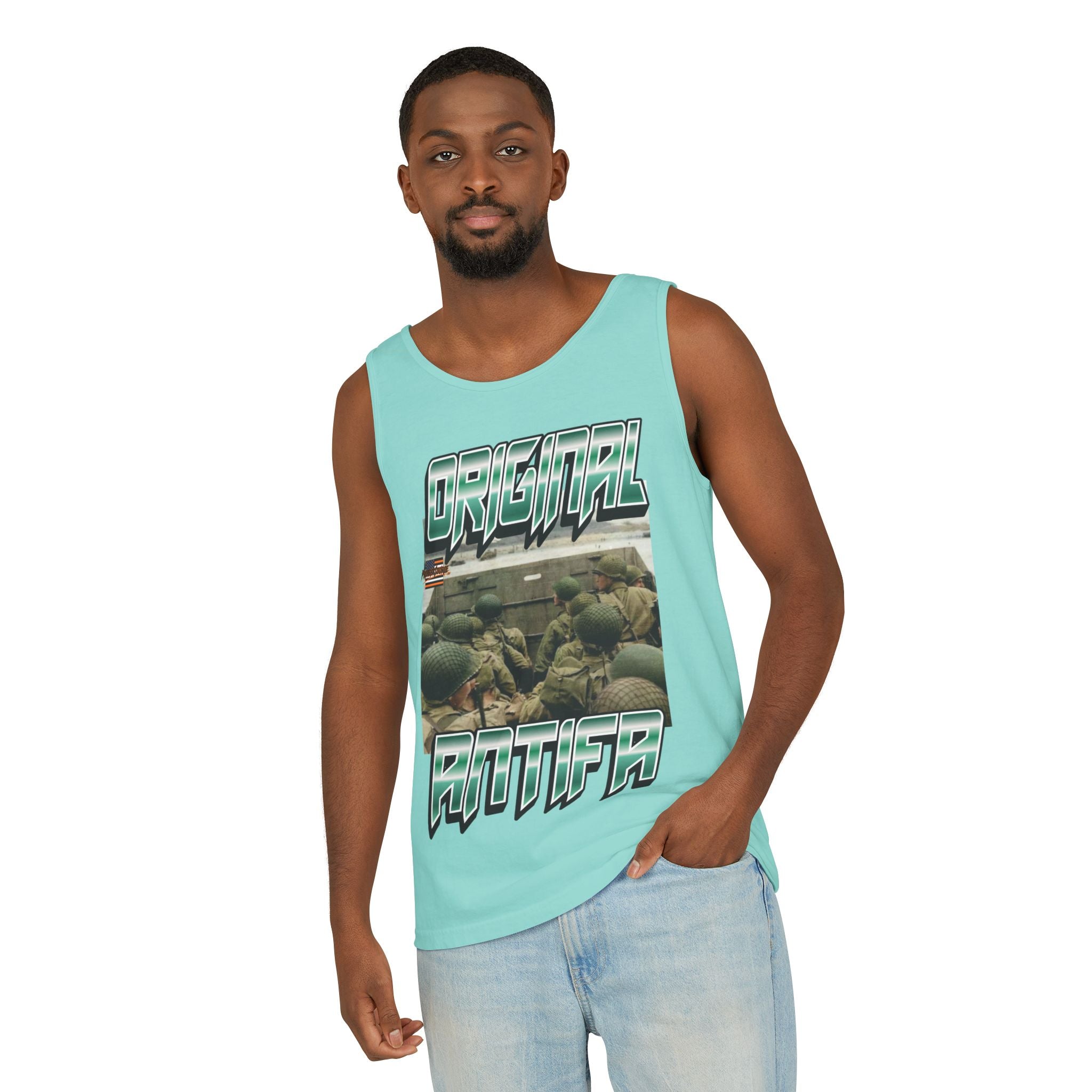 Original Antifa Unisex Cotton Tank Top