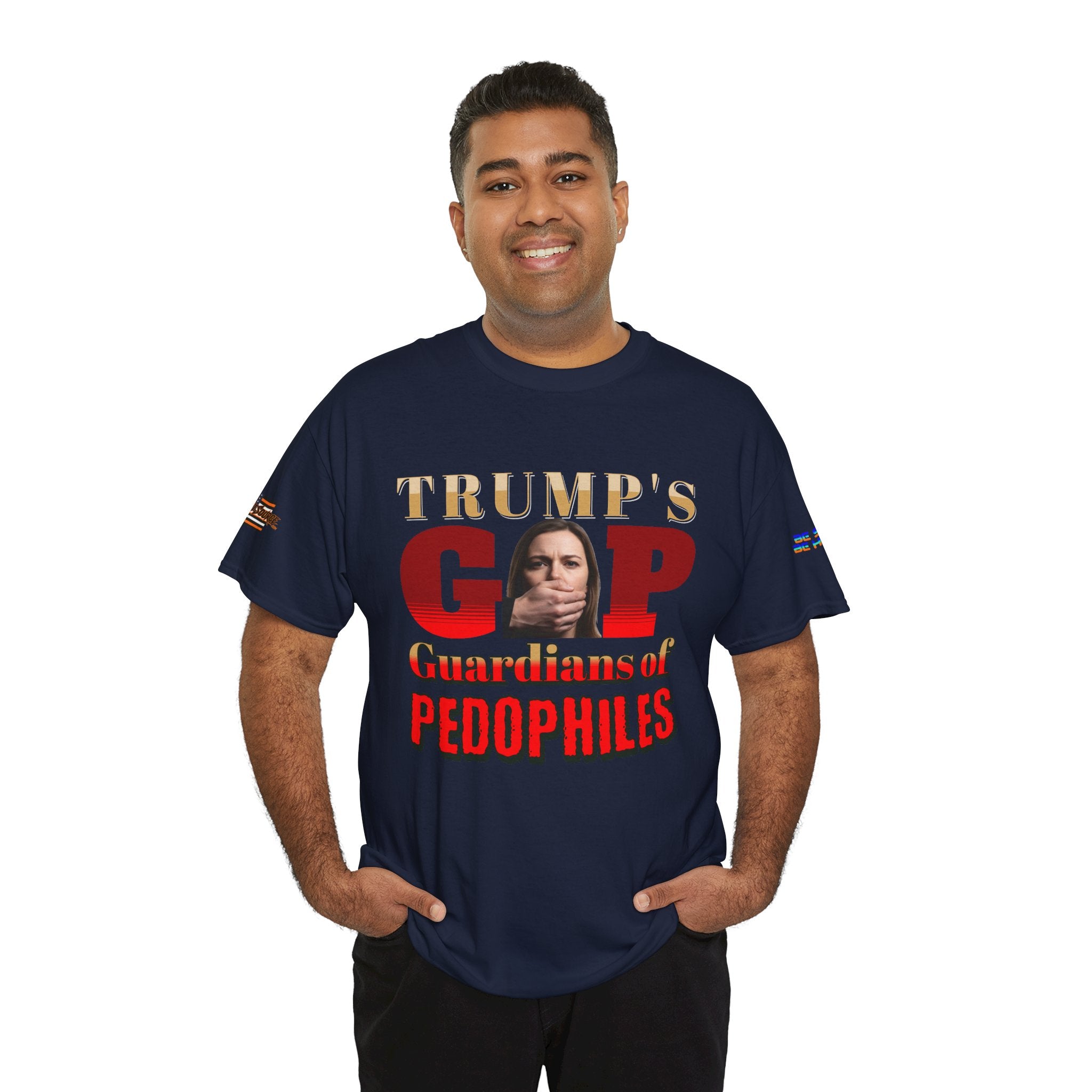 Guardians of Pedophiles Unisex Heavy Cotton Gildan Tee