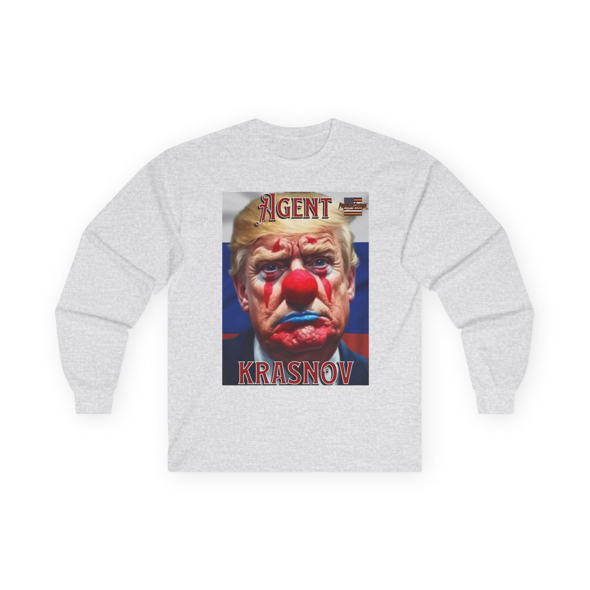 Agent Krasnov Long Sleeve Cotton Gildan Tee