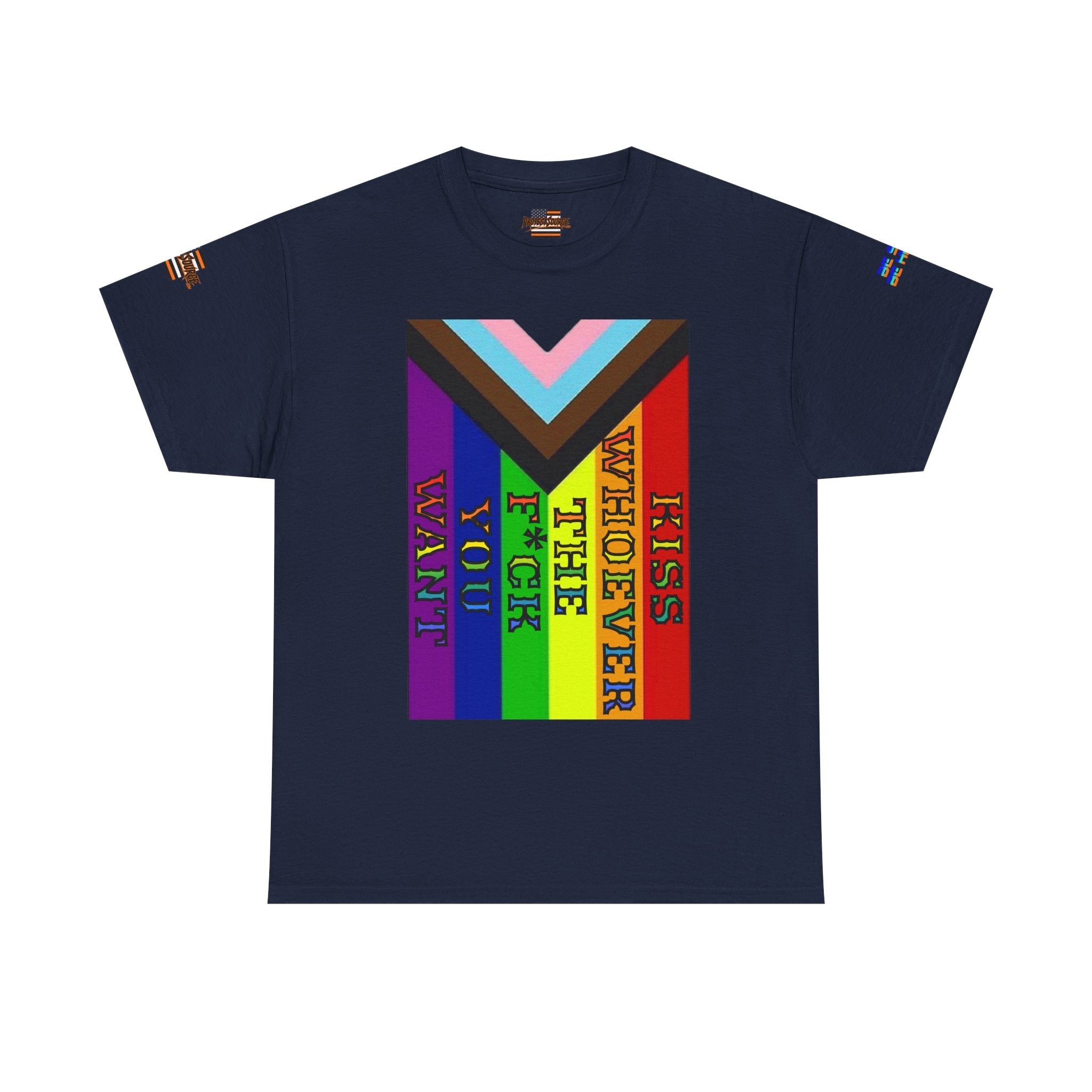 Kiss Whoever The F*ck You Want Unisex Heavy Cotton Gildan Tee