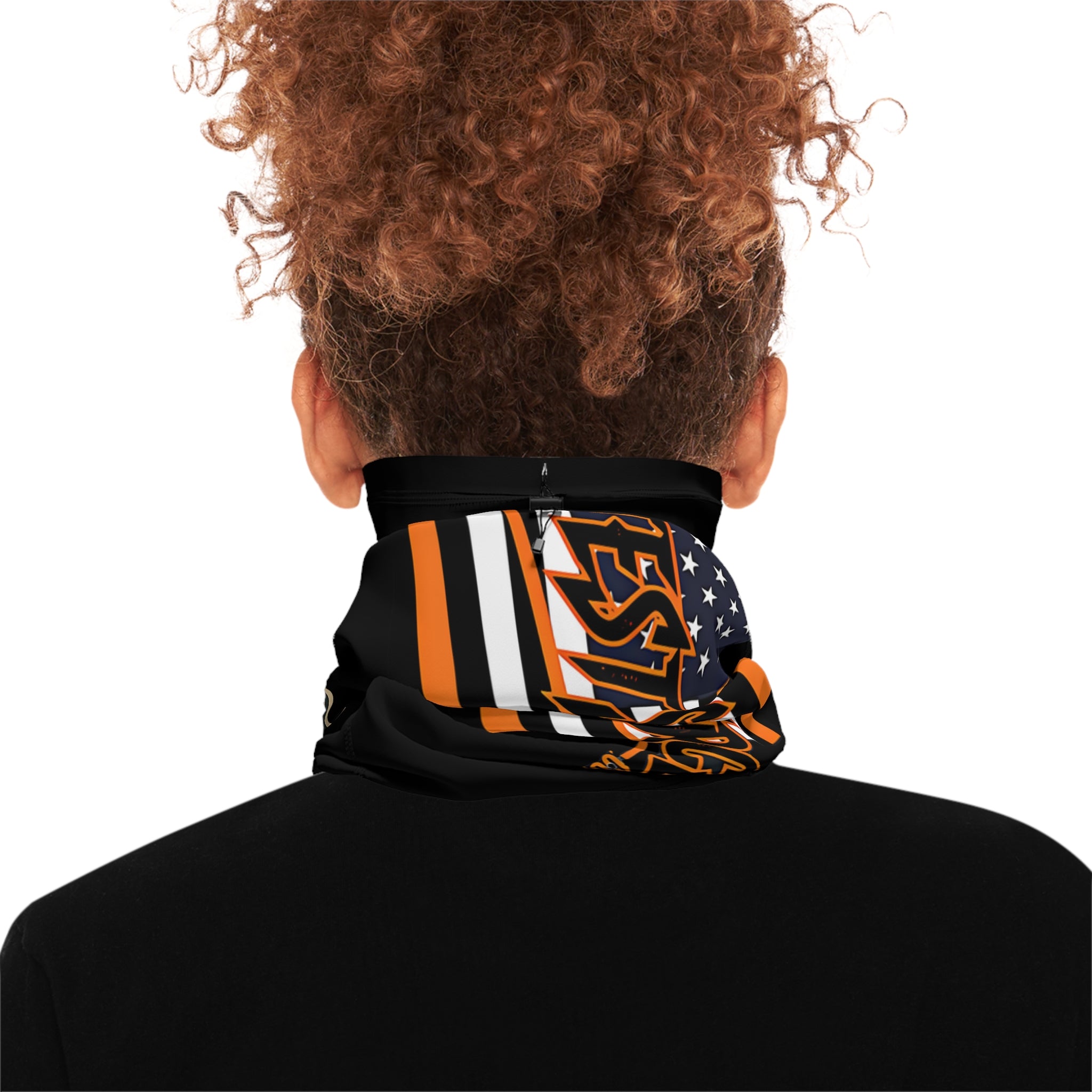 Defending Democracy Winter Neck Gaiter with Drawstring