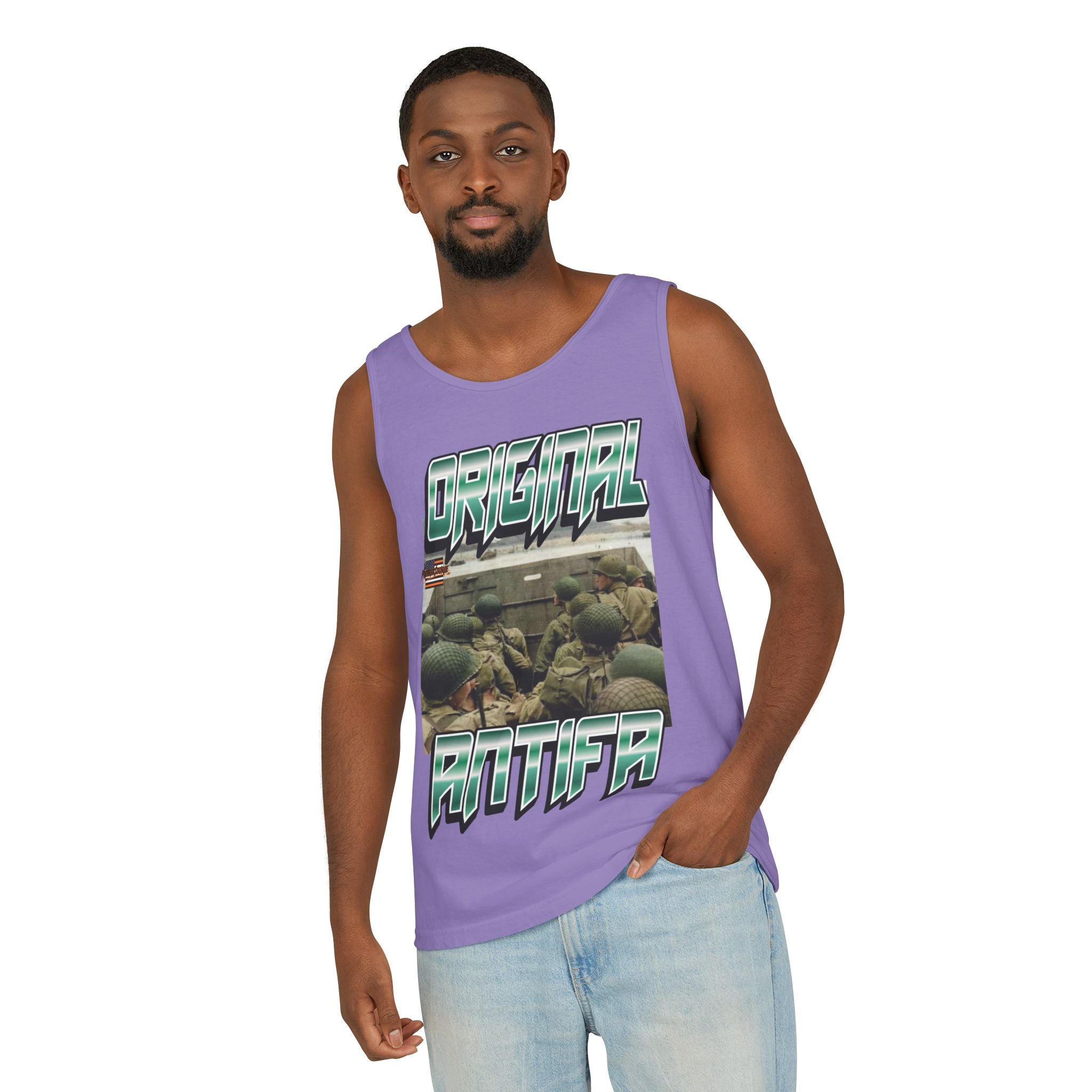 Original Antifa Unisex Cotton Tank Top