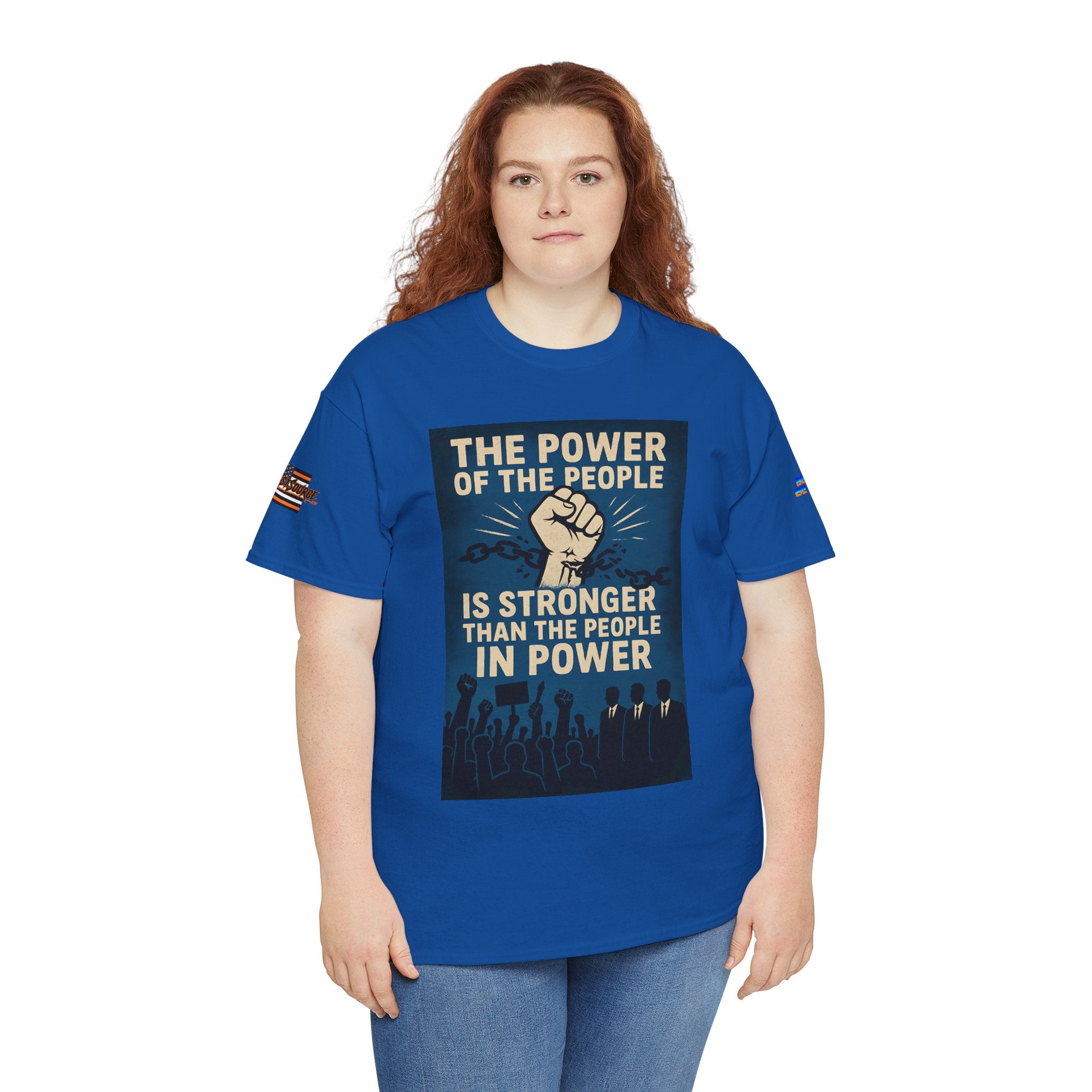 The Power of the People Unisex Heavy Cotton Gildan Tee