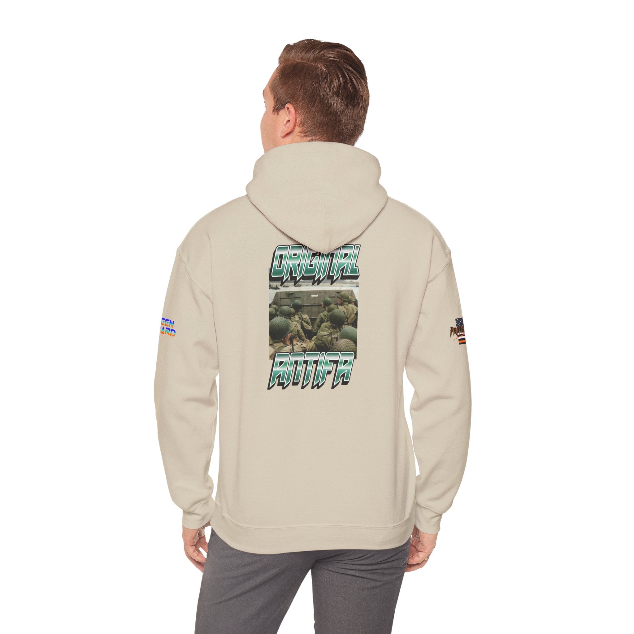 Original Antifa Unisex Heavy Blend Gildan Hoodie