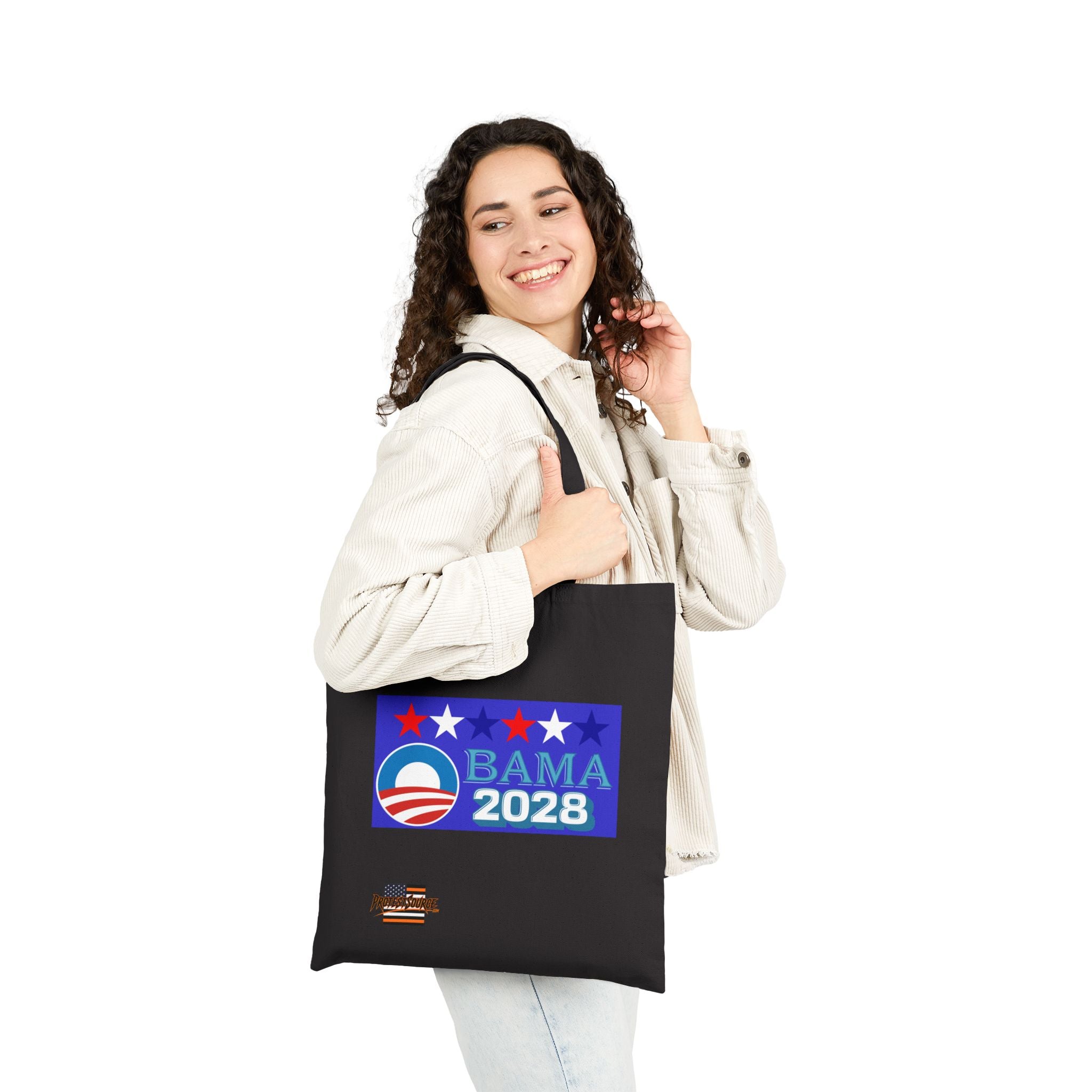 Obama 2028 Cotton Canvas Tote Bag