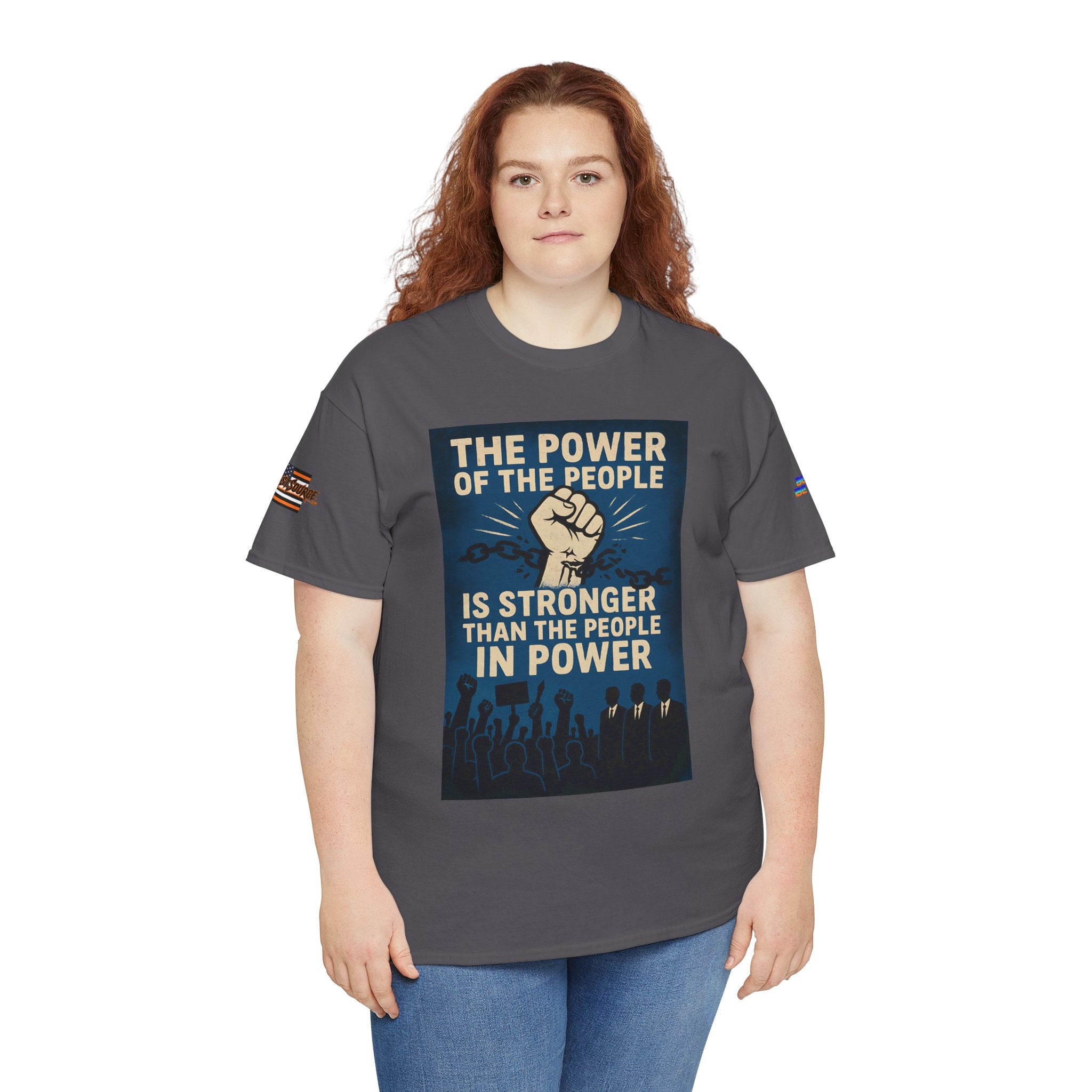 The Power of the People Unisex Heavy Cotton Gildan Tee