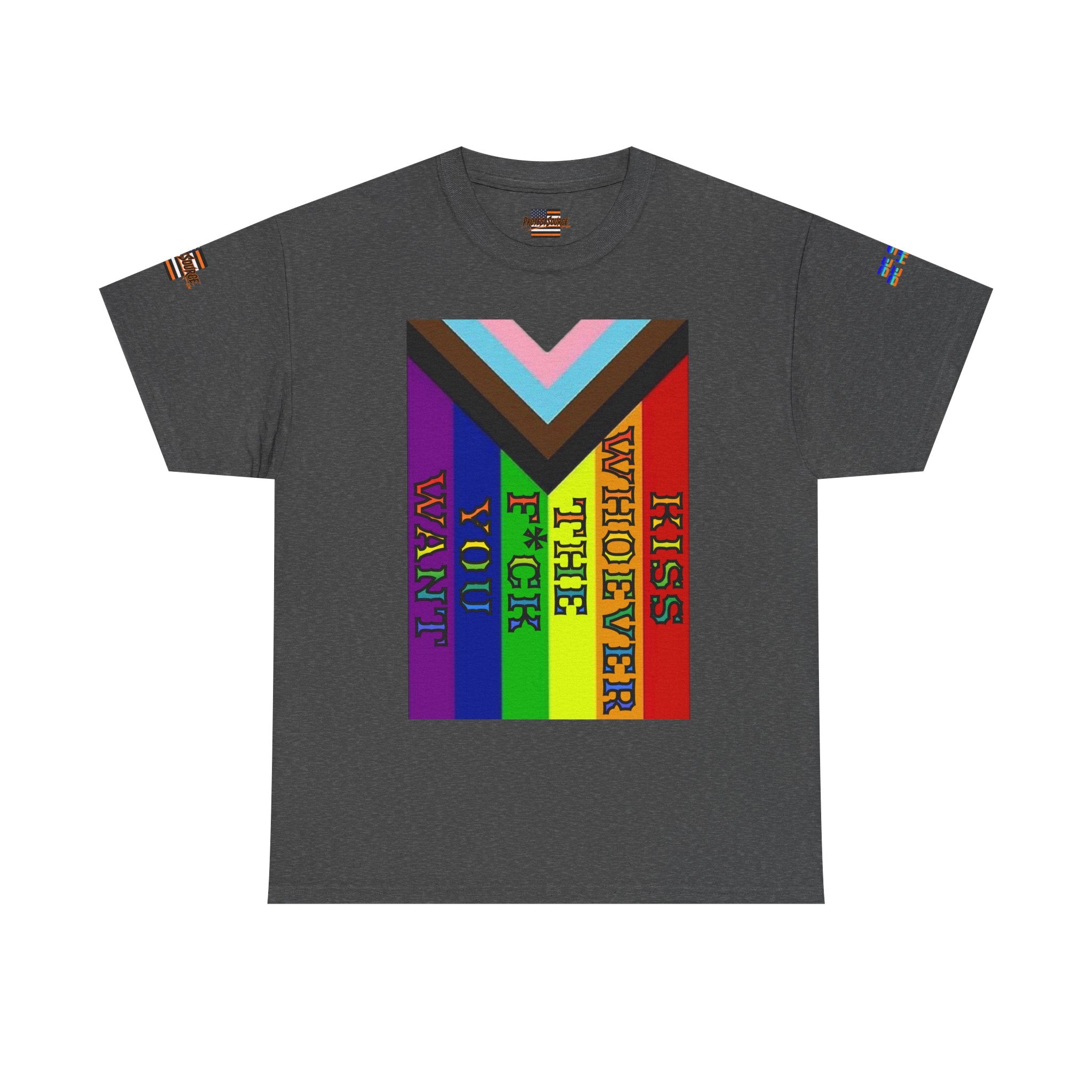 Kiss Whoever The F*ck You Want Unisex Heavy Cotton Gildan Tee
