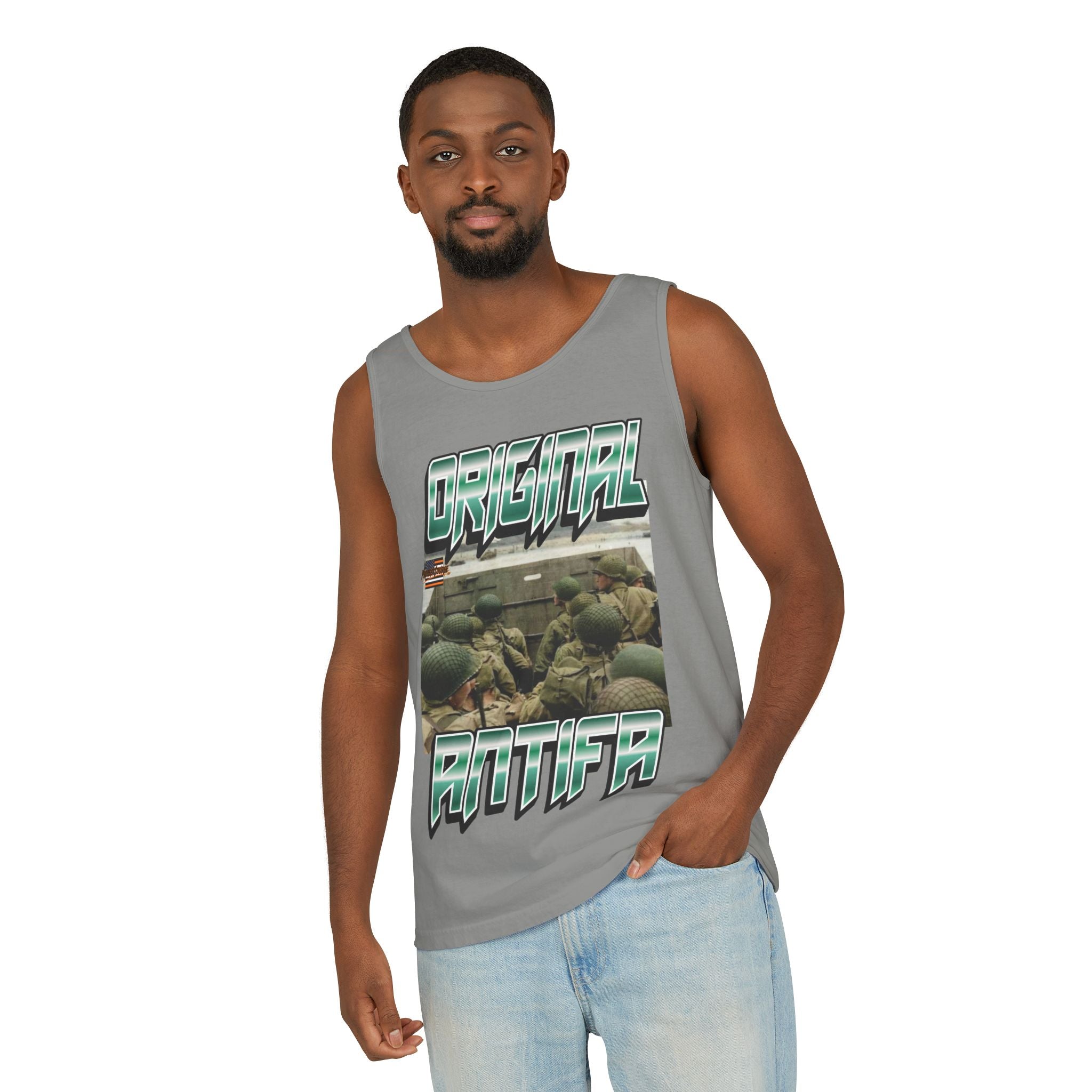Original Antifa Unisex Cotton Tank Top