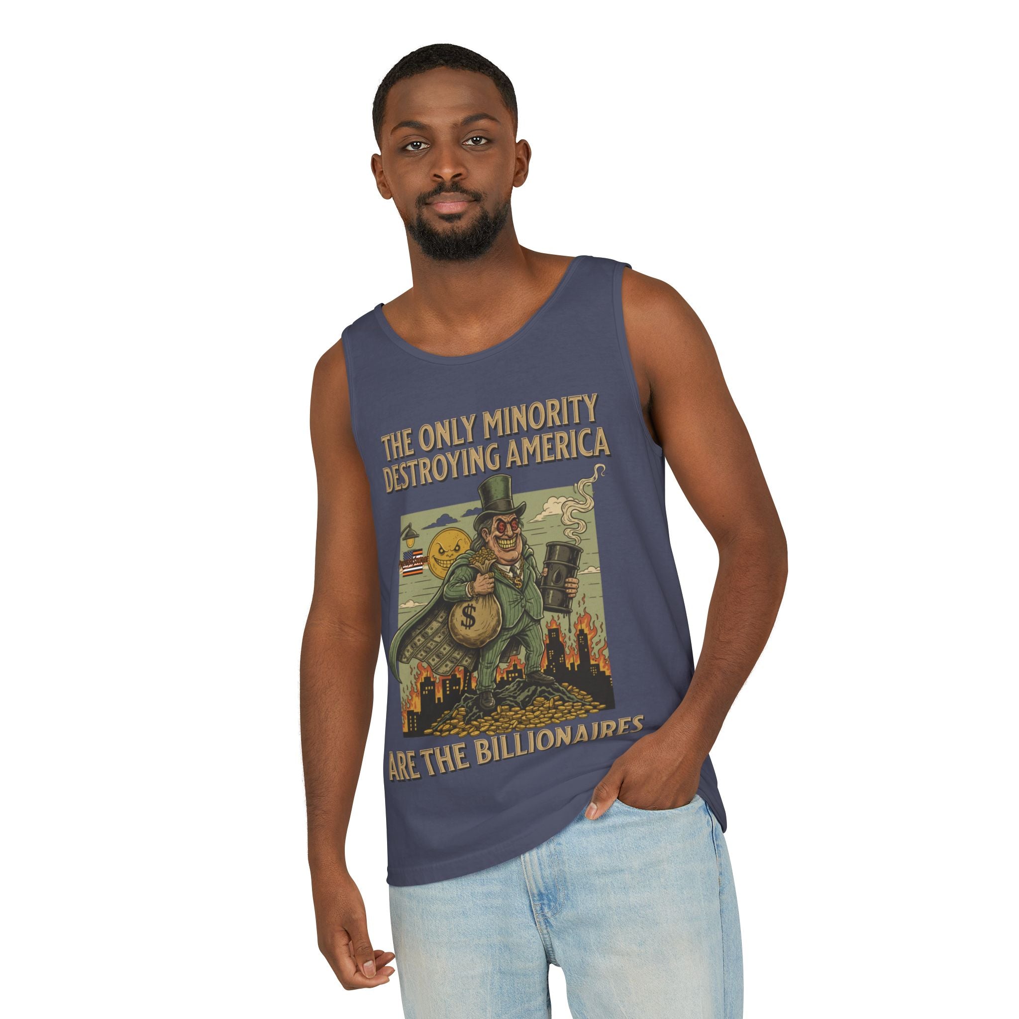 The Only Minority Destroying America Unisex Cotton Tank Top