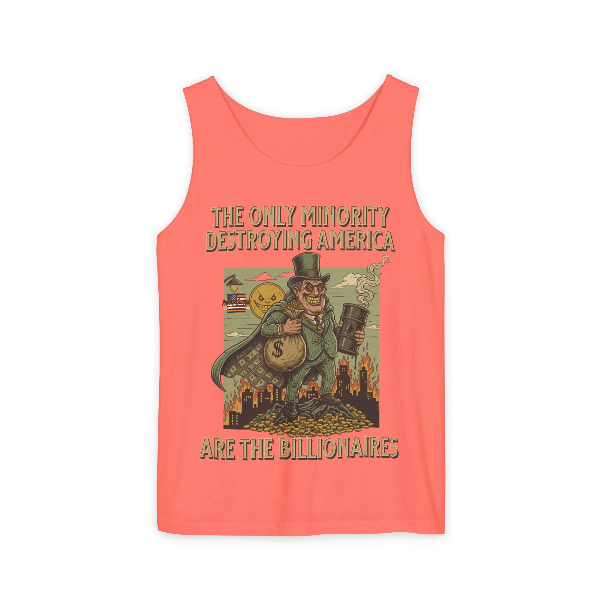 The Only Minority Destroying America Unisex Cotton Tank Top