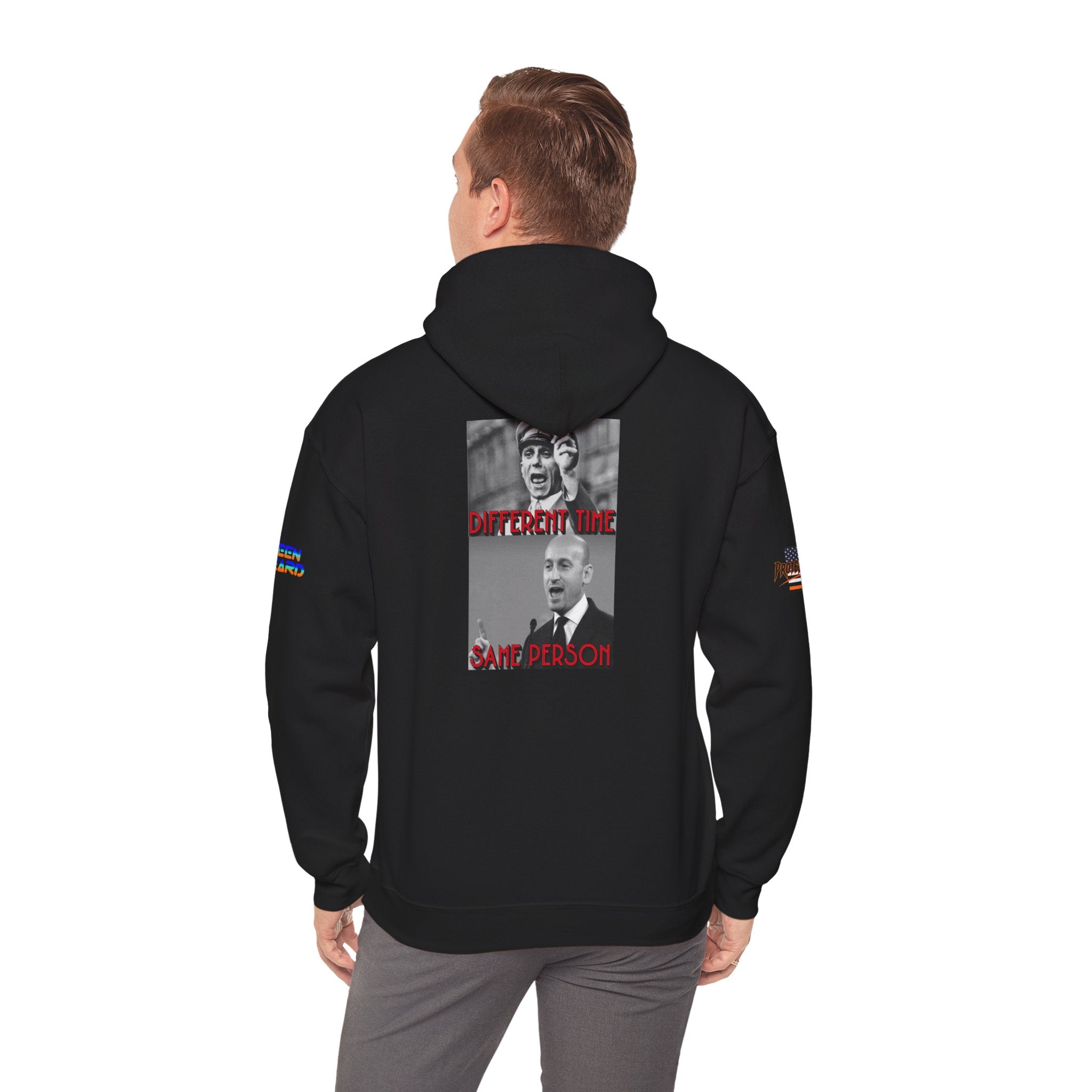 Different Time, Same Person Unisex Heavy Blend Gildan Hoodie