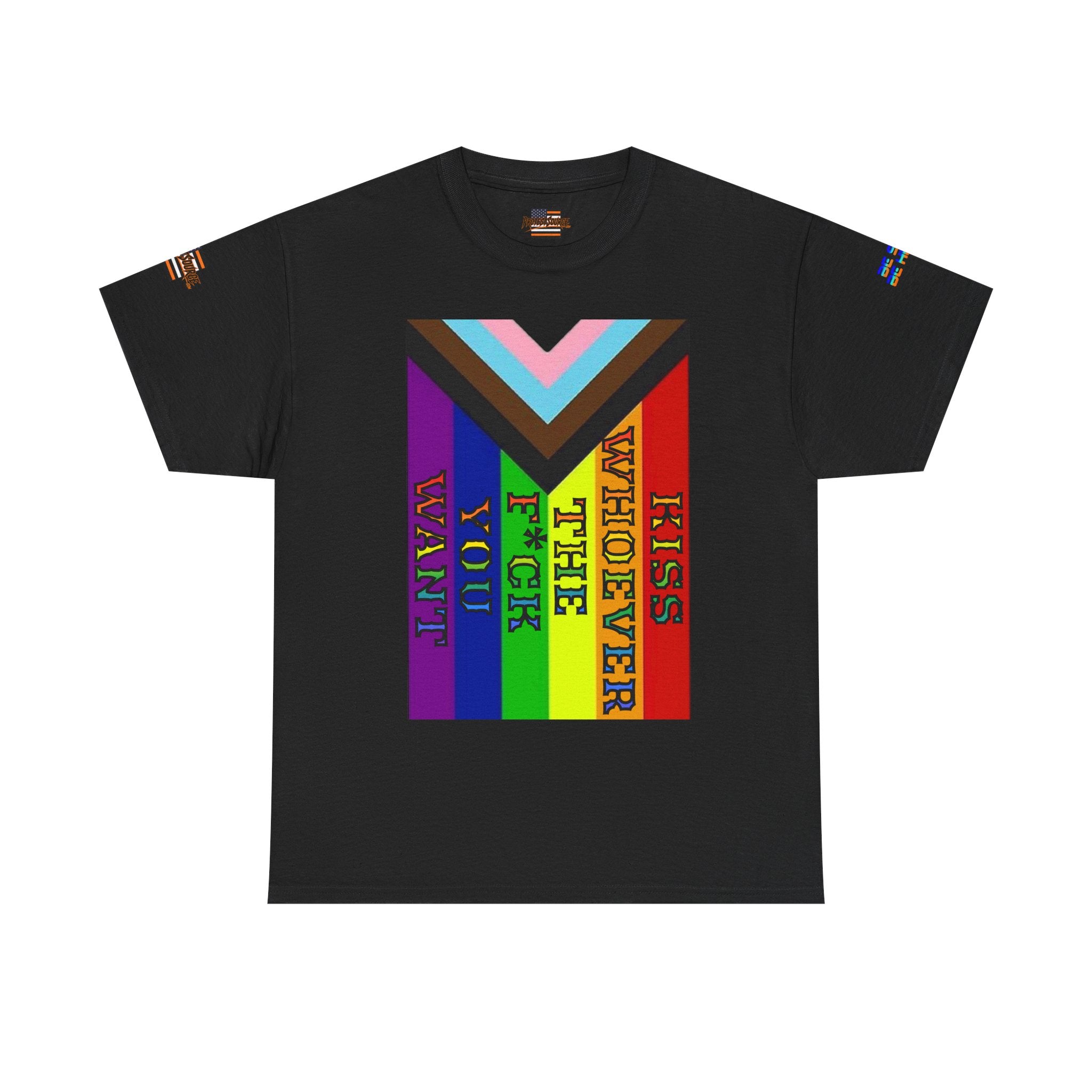 Kiss Whoever The F*ck You Want Unisex Heavy Cotton Gildan Tee