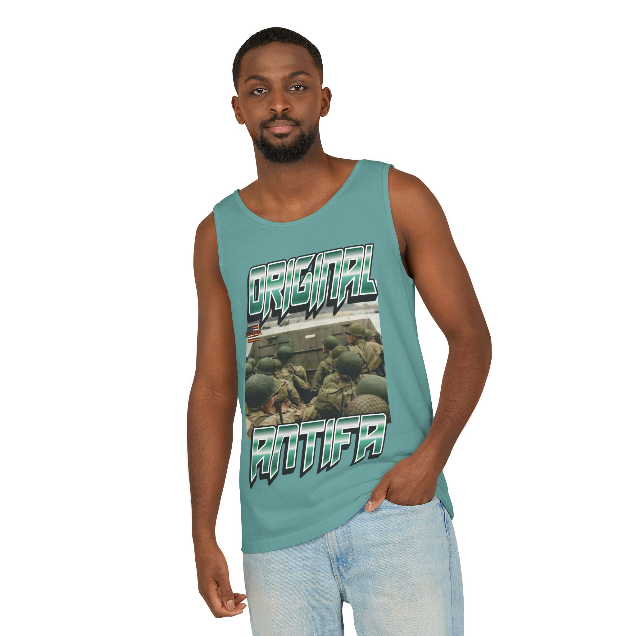 Original Antifa Unisex Cotton Tank Top