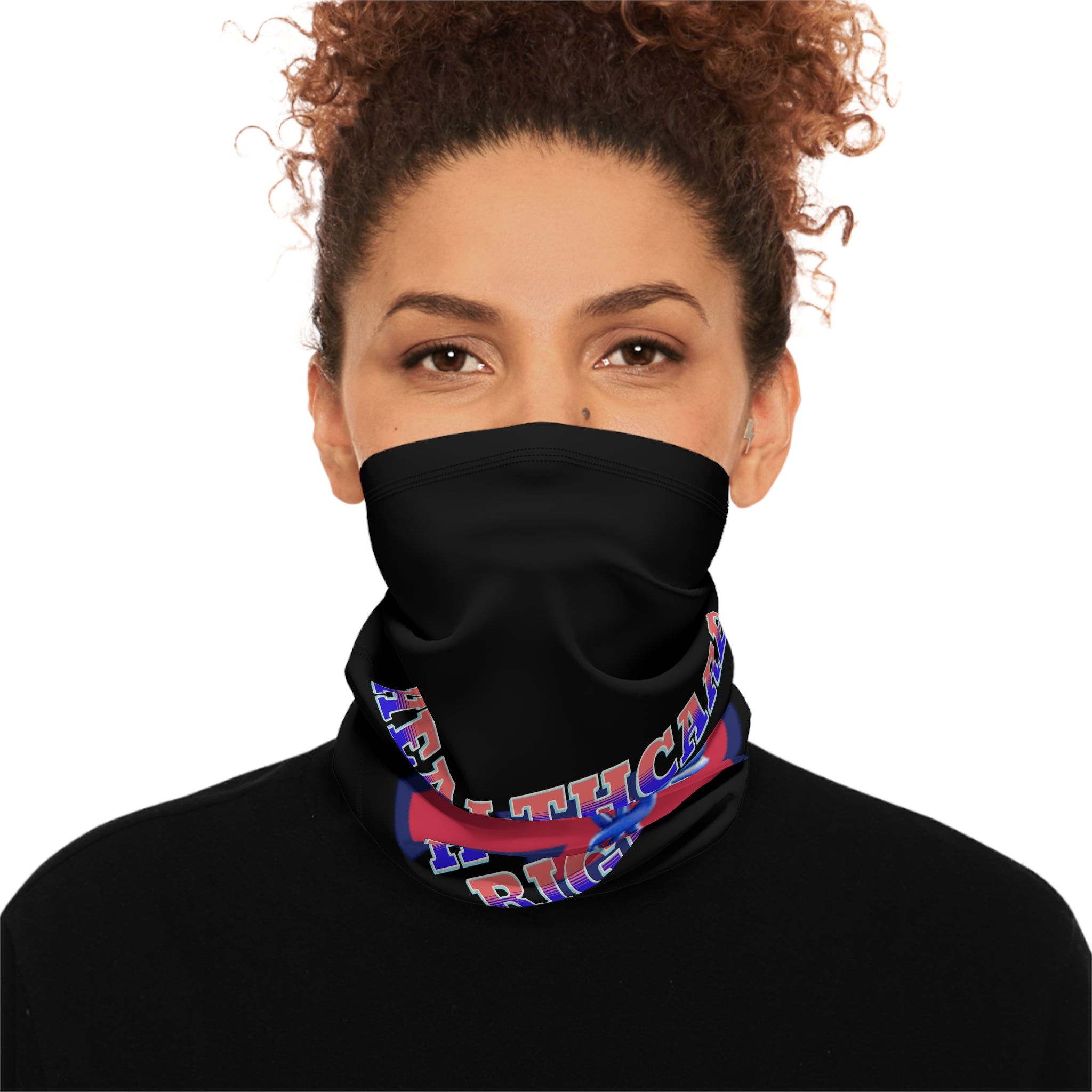 Healthcare is a Human Right Winter Neck Gaiter