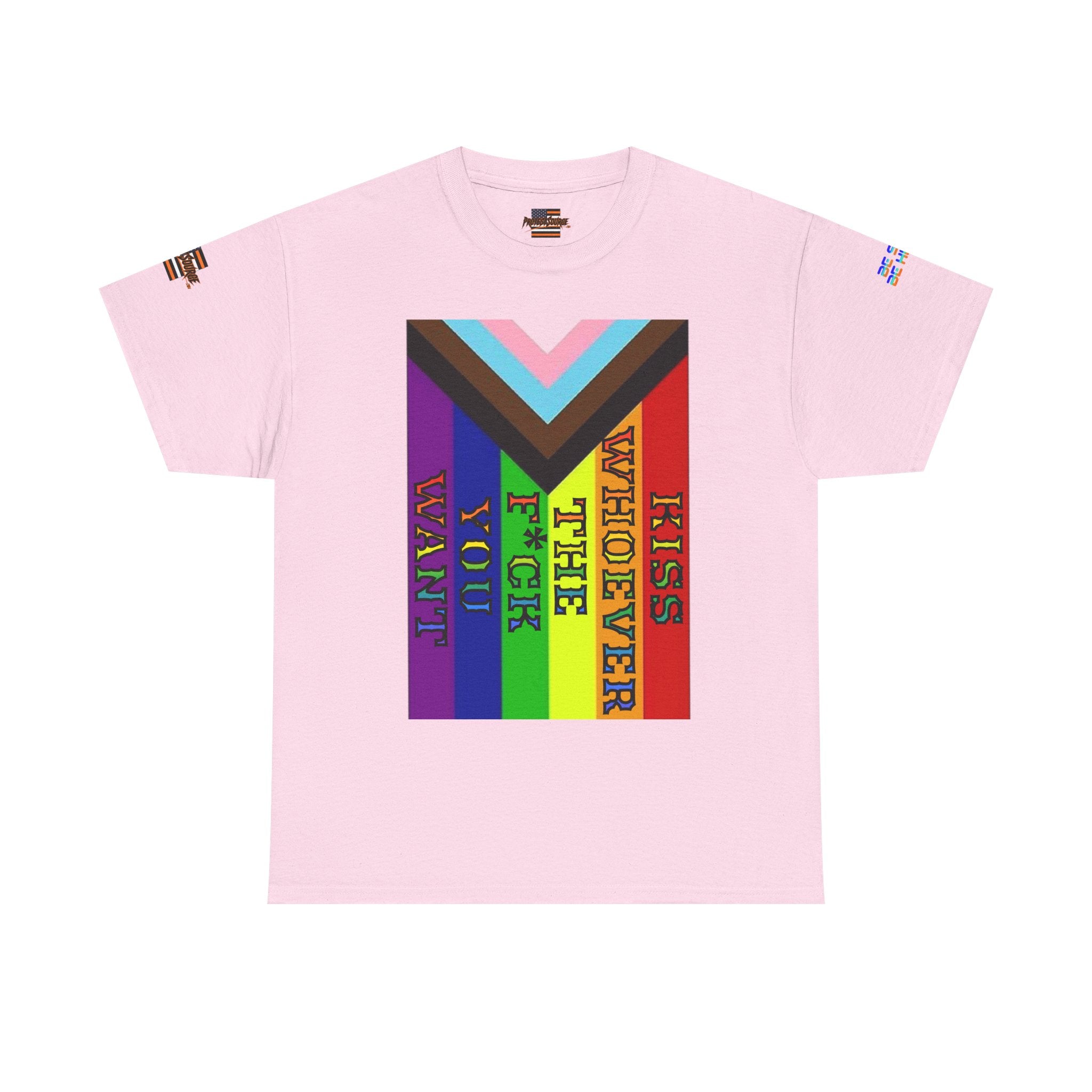 Kiss Whoever The F*ck You Want Unisex Heavy Cotton Gildan Tee