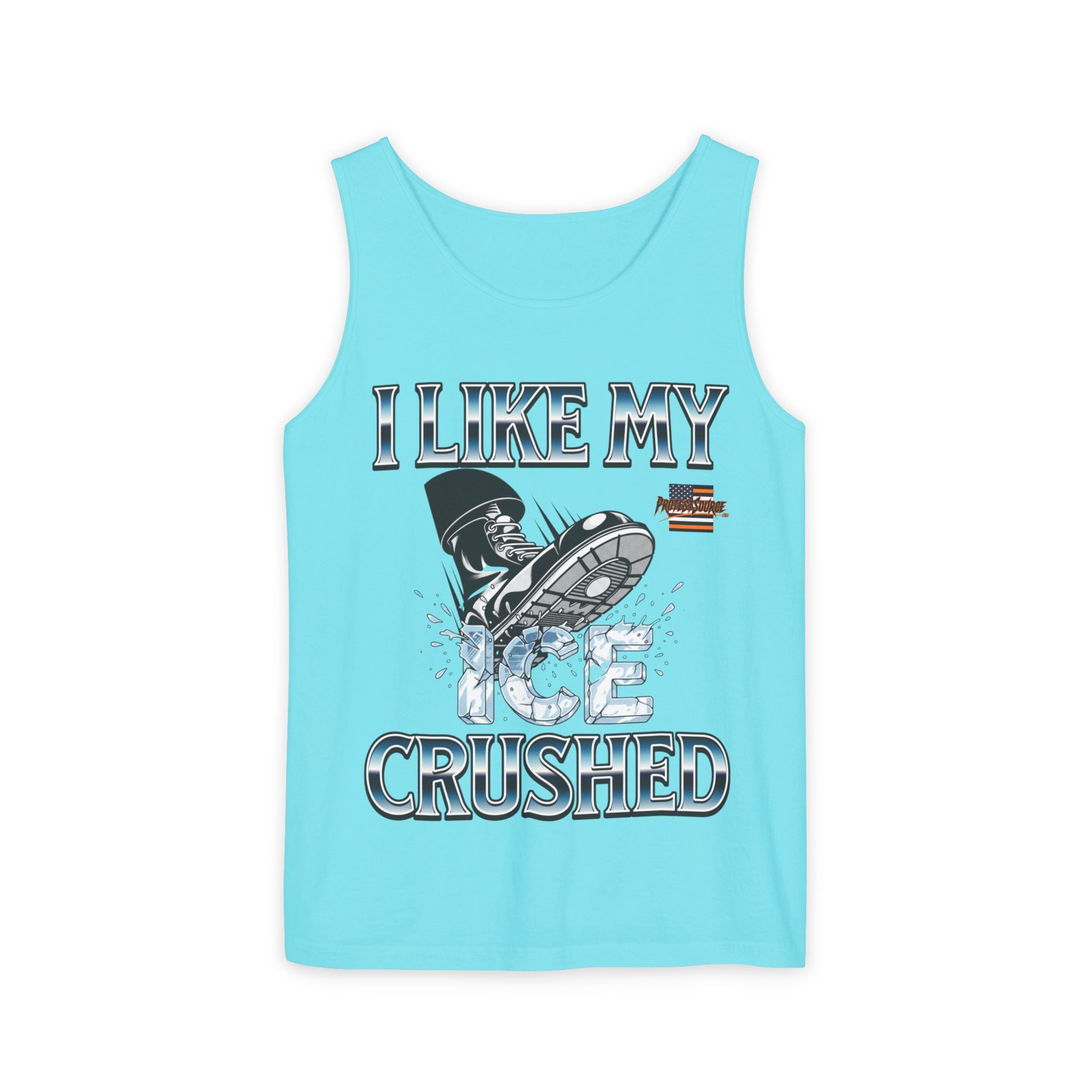 I Like My ICE Crushed Unisex Cotton Tank Top