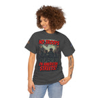 No Troops on American Streets Unisex Heavy Cotton Gildan Tee, Casual Wear, Gift for Activists, Comfortable Protest Wear