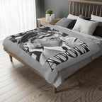 Temu Adolf 60" X 80" Velveteen Microfiber Blanket