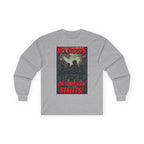 No Troops on American Streets Long Sleeve Cotton Gildan Tee