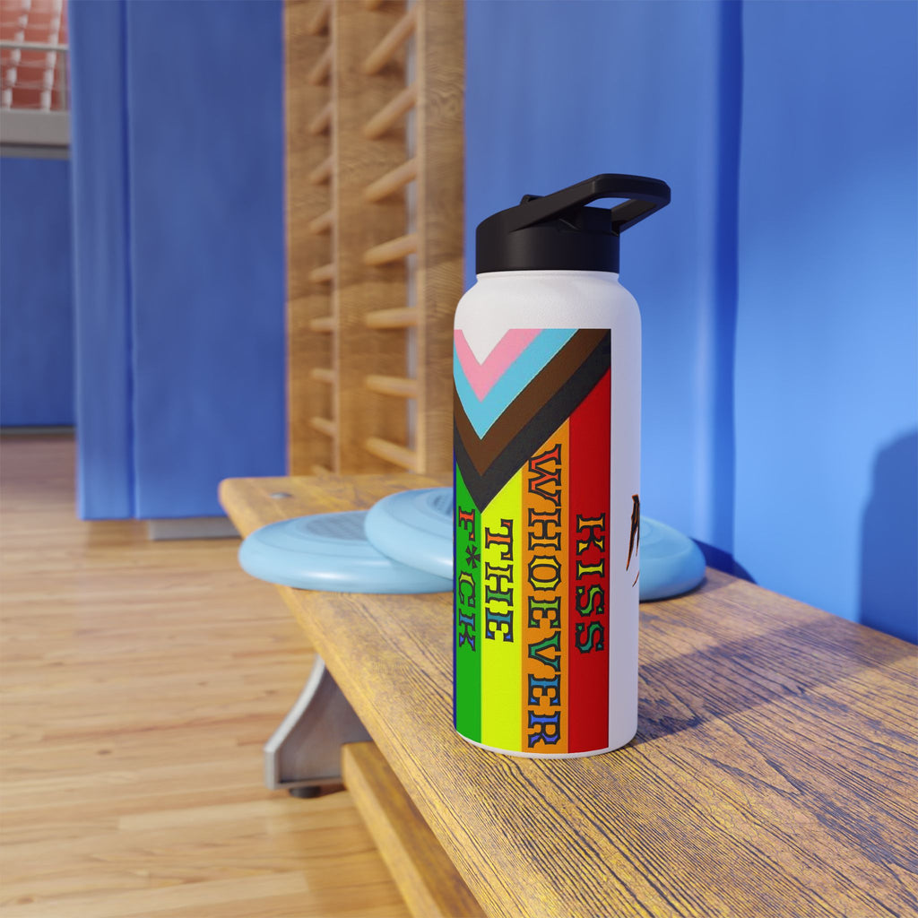 Kiss Whoever The F*ck You Want Insulated 32 oz. Water Bottle