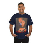 Trump and Epstein Coldplay Cam Unisex Heavy Cotton Gildan Tee