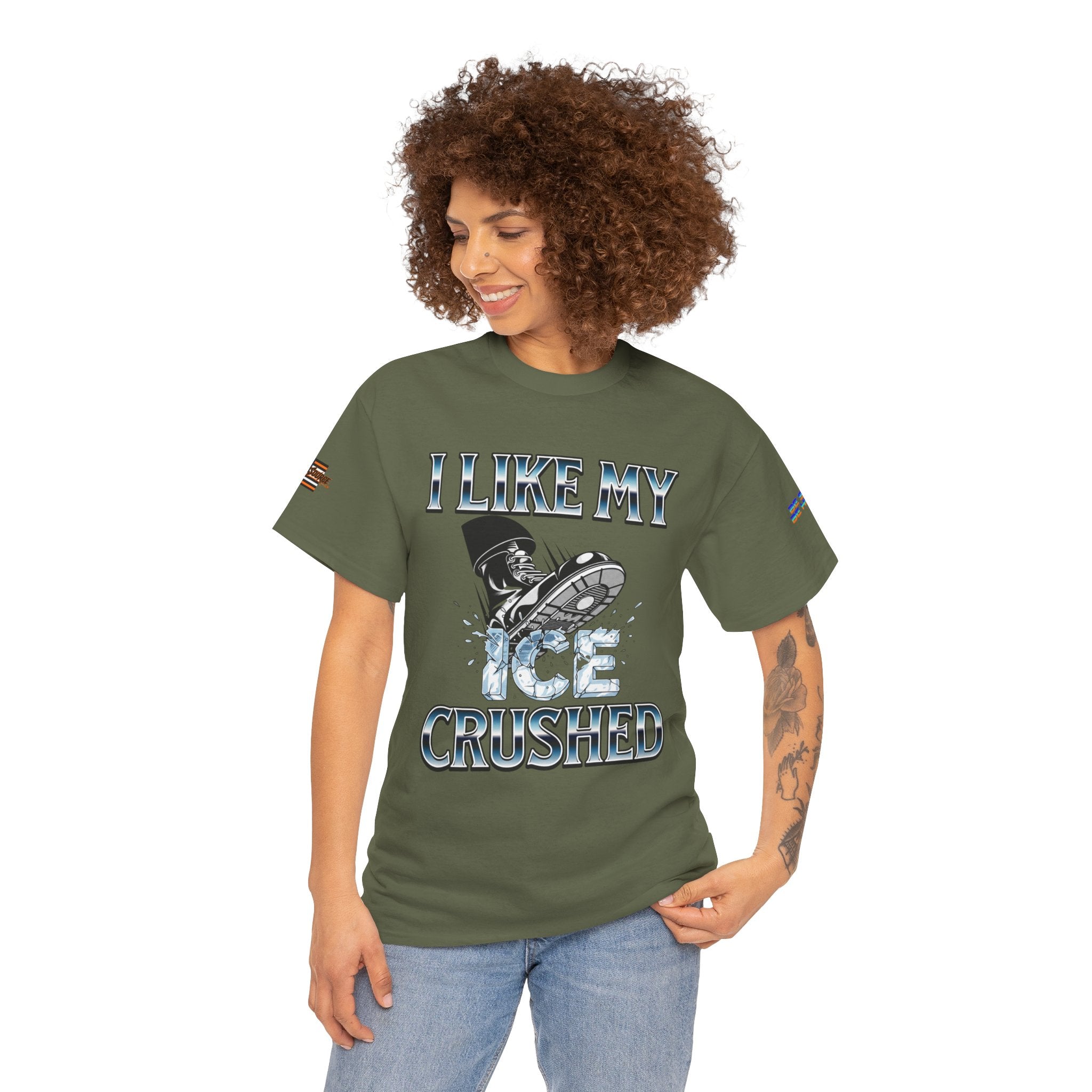 I Like My ICE Crushed Unisex Heavy Cotton Gildan Tee
