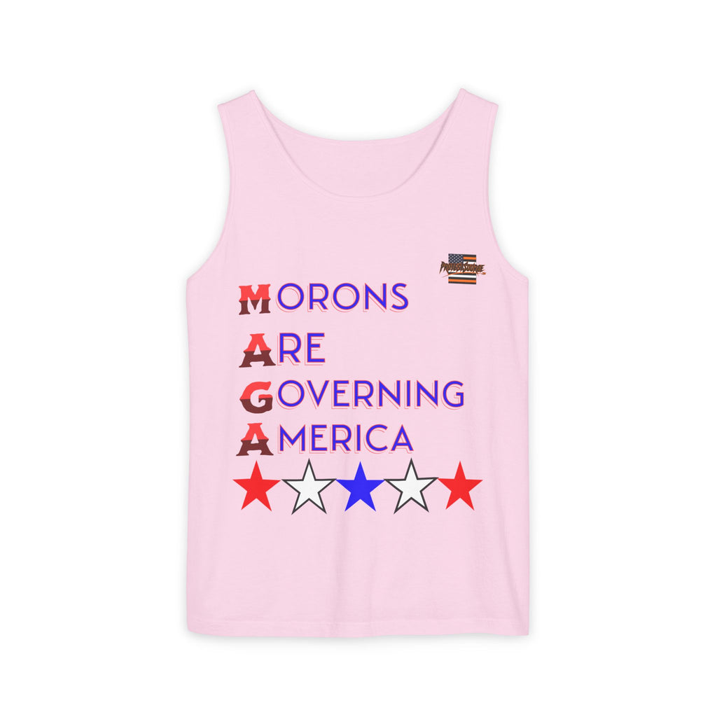 Morons Are Governing America Unisex Cotton Tank Top