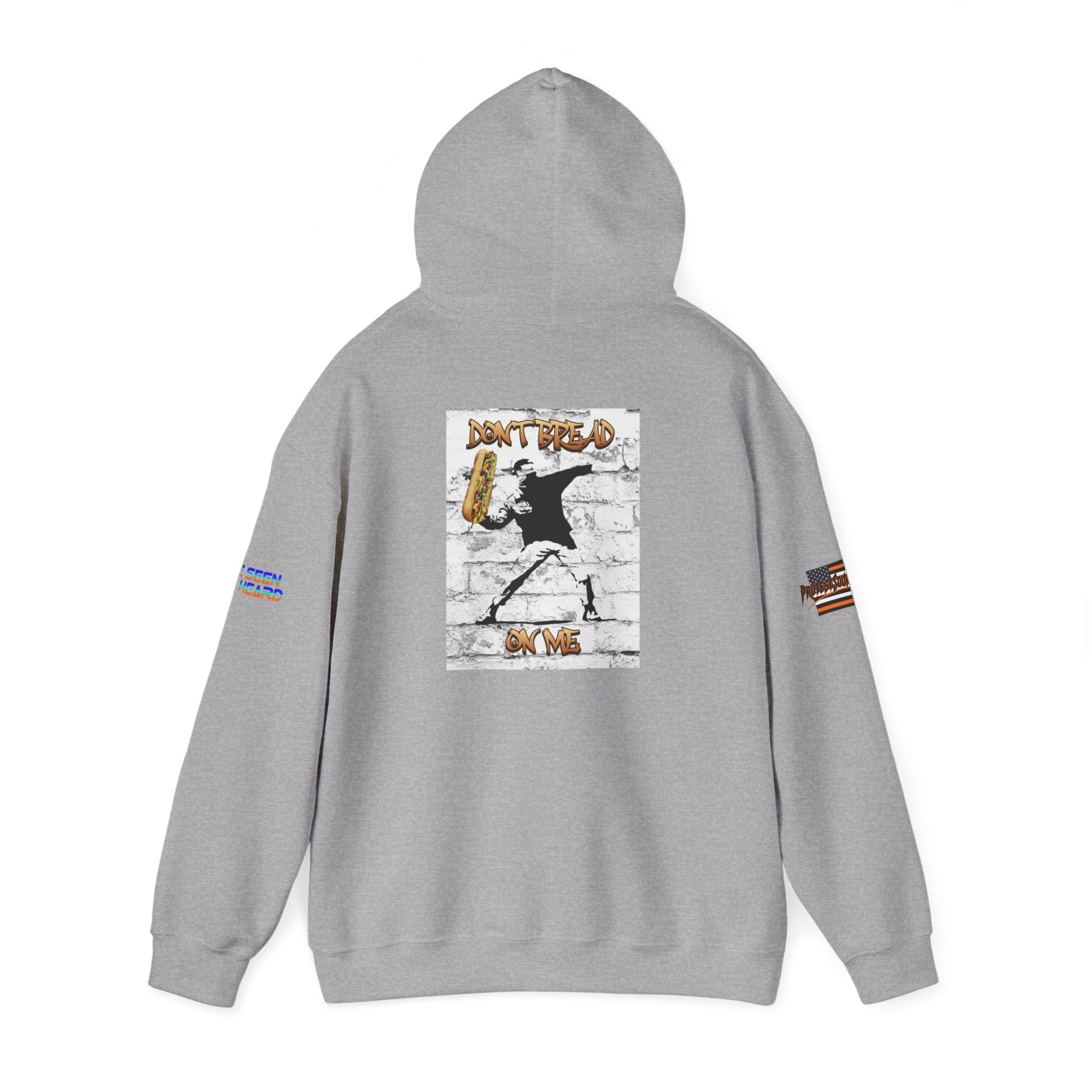 Don't Bread On Me Unisex Heavy Blend Gildan Hoodie