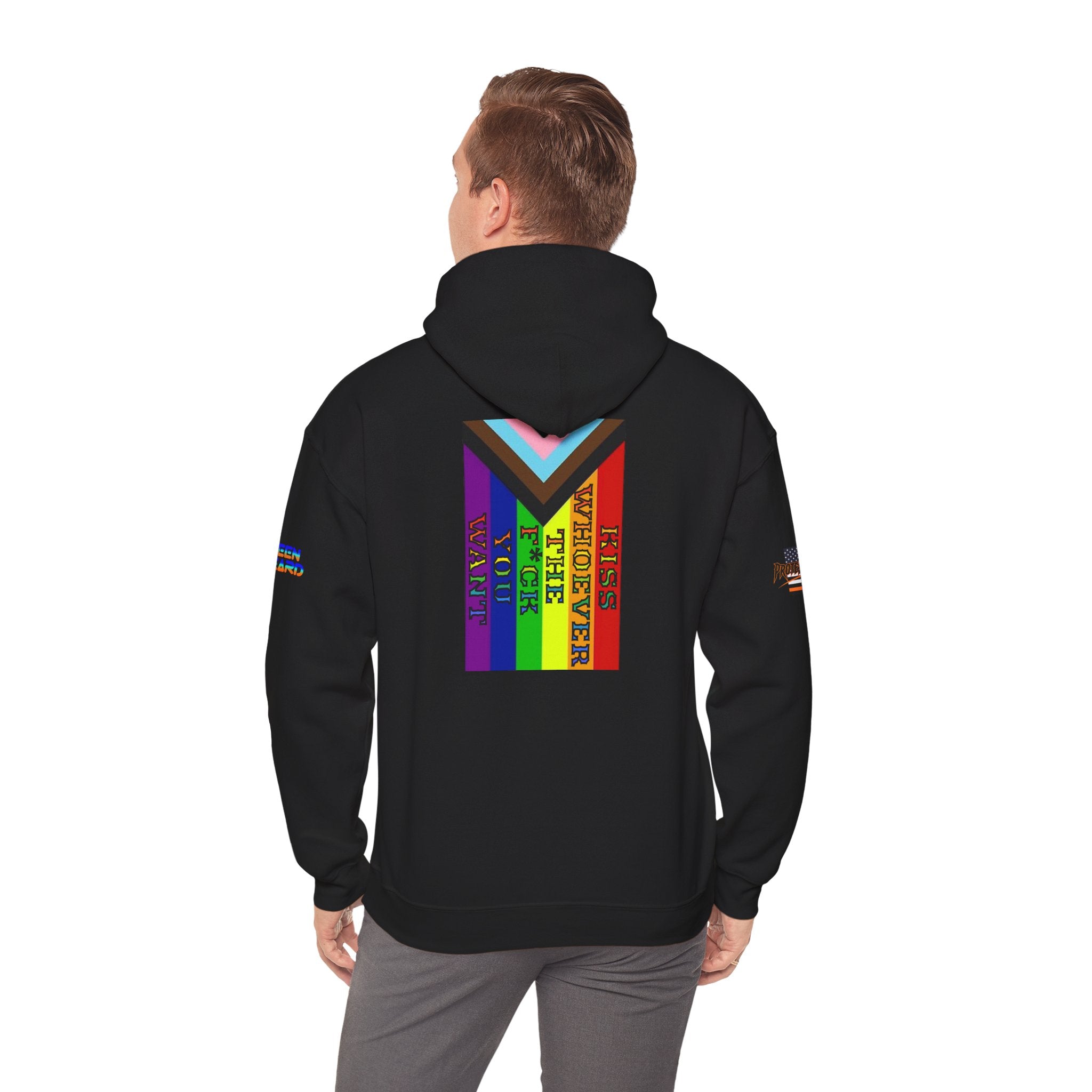 Kiss Whoever The F*ck You Want Unisex Heavy Blend Gildan Hoodie