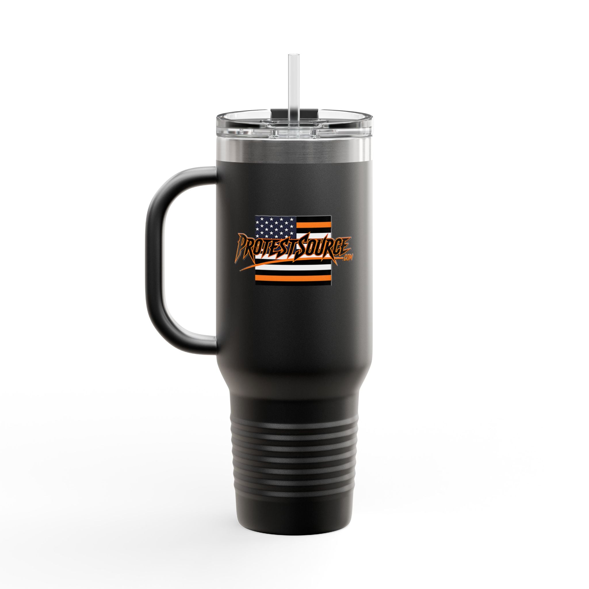 Agent Krasnov Insulated  40 oz. Travel Mug, Perfect for Activists, Protests, Commuters, Gifts, and Daily Use