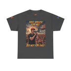 Free Speech for Me, but Not for Thee Unisex Heavy Cotton Gildan Tee, Casual Wear, Gift for Activists, Comfortable Protest Wear
