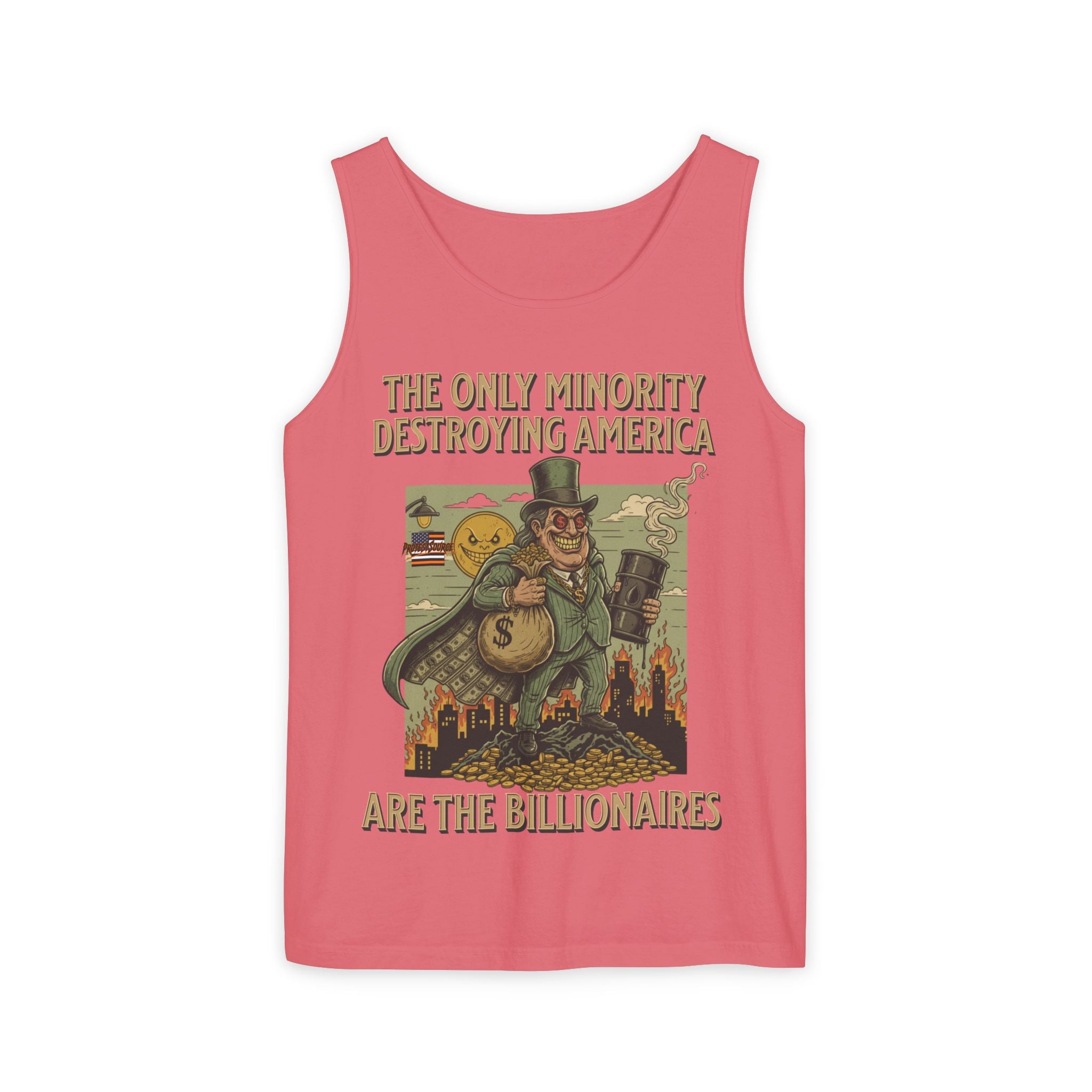 The Only Minority Destroying America Unisex Cotton Tank Top