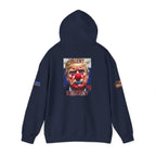 Agent Krasnov Unisex Heavy Blend Gildan Hoodie Sweatshirt, Casual Wear, Gift for Activists, Comfortable Protest Wear