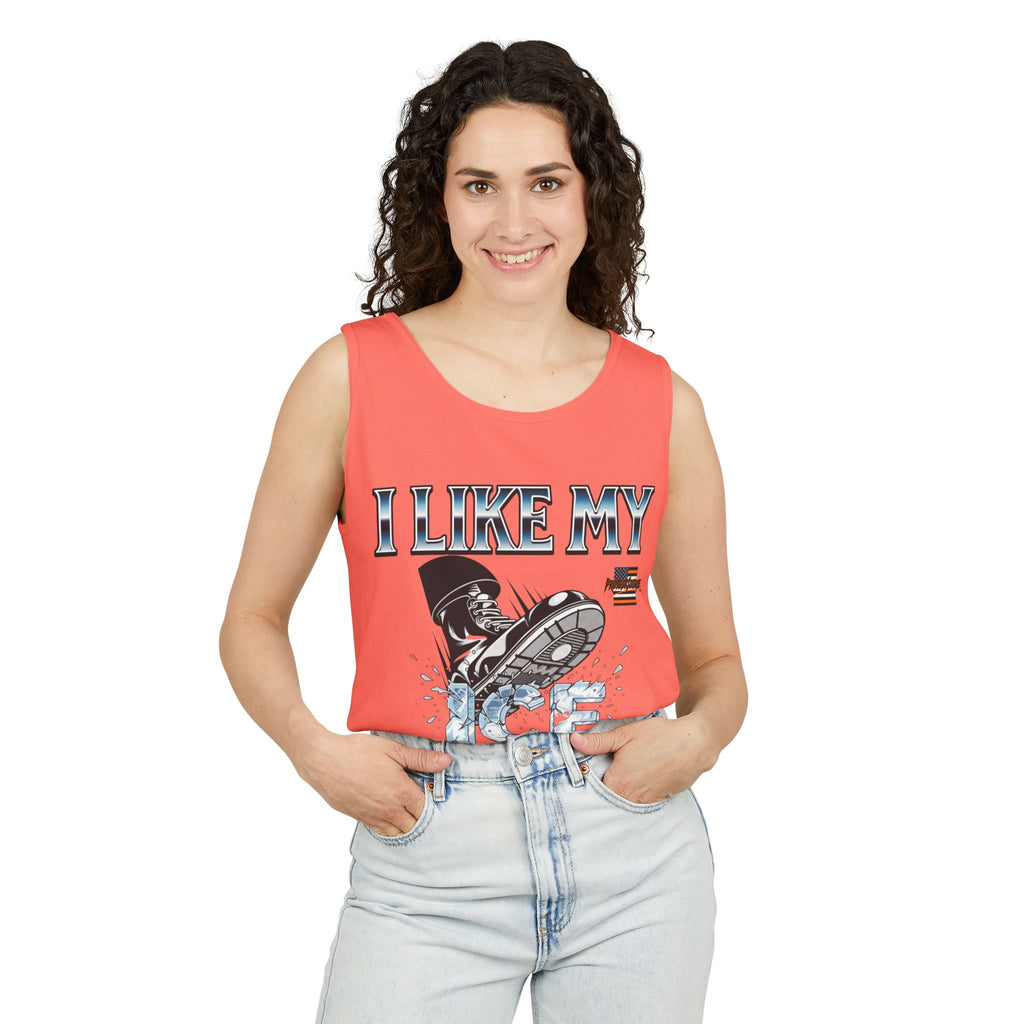 I Like My ICE Crushed Unisex Cotton Tank Top