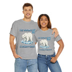 The Wrong ICE is Disappearing Unisex Heavy Cotton Gildan Tee, Casual Wear, Gift for Activists, Comfortable Protest Wear