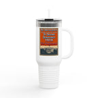 Defending Democracy Insulated  40 oz. Travel Mug