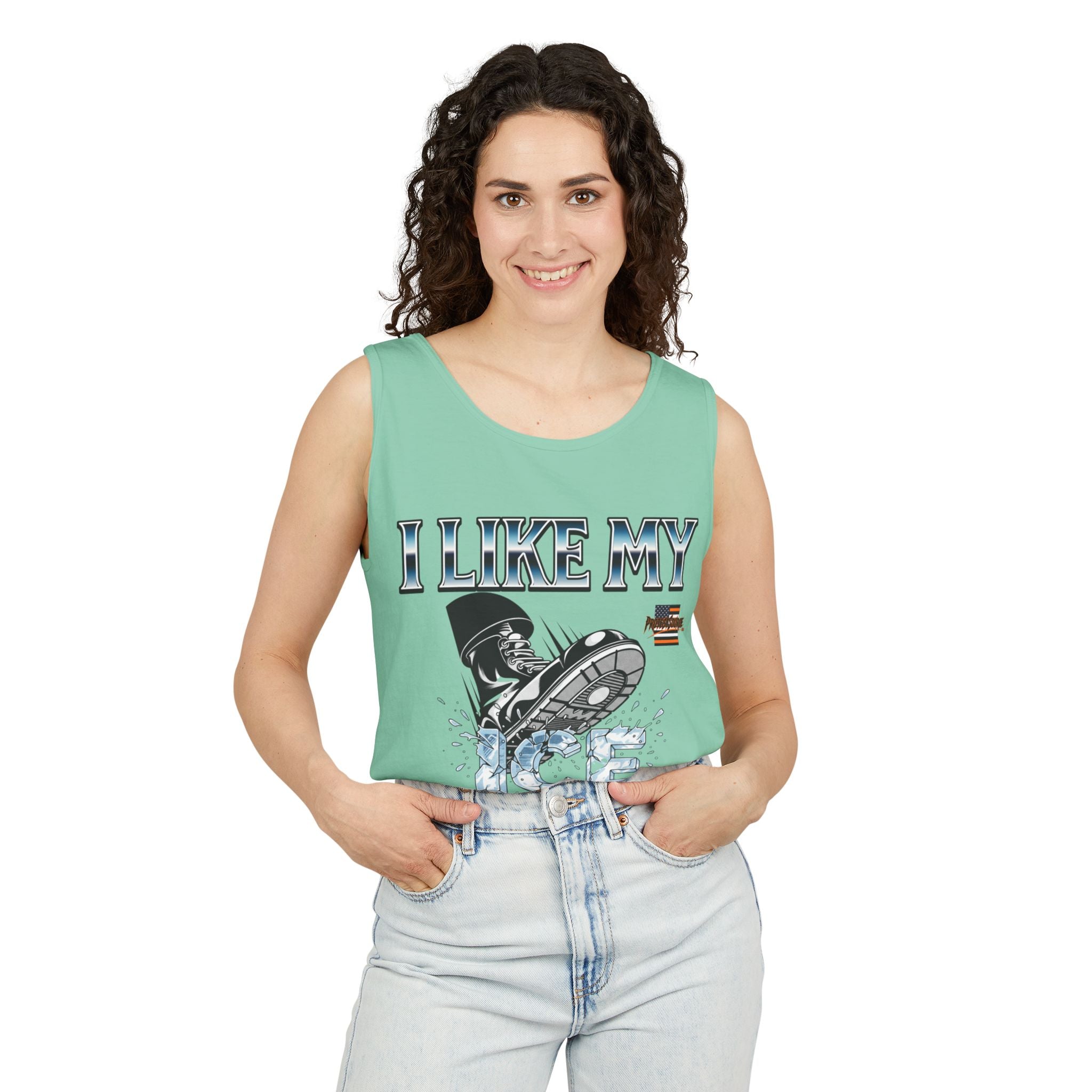 I Like My ICE Crushed Unisex Cotton Tank Top