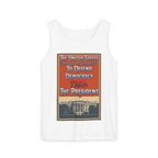 Defending Democracy Unisex Cotton Tank Top