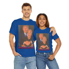 Trump and Epstein Coldplay Cam Unisex Heavy Cotton Gildan Tee