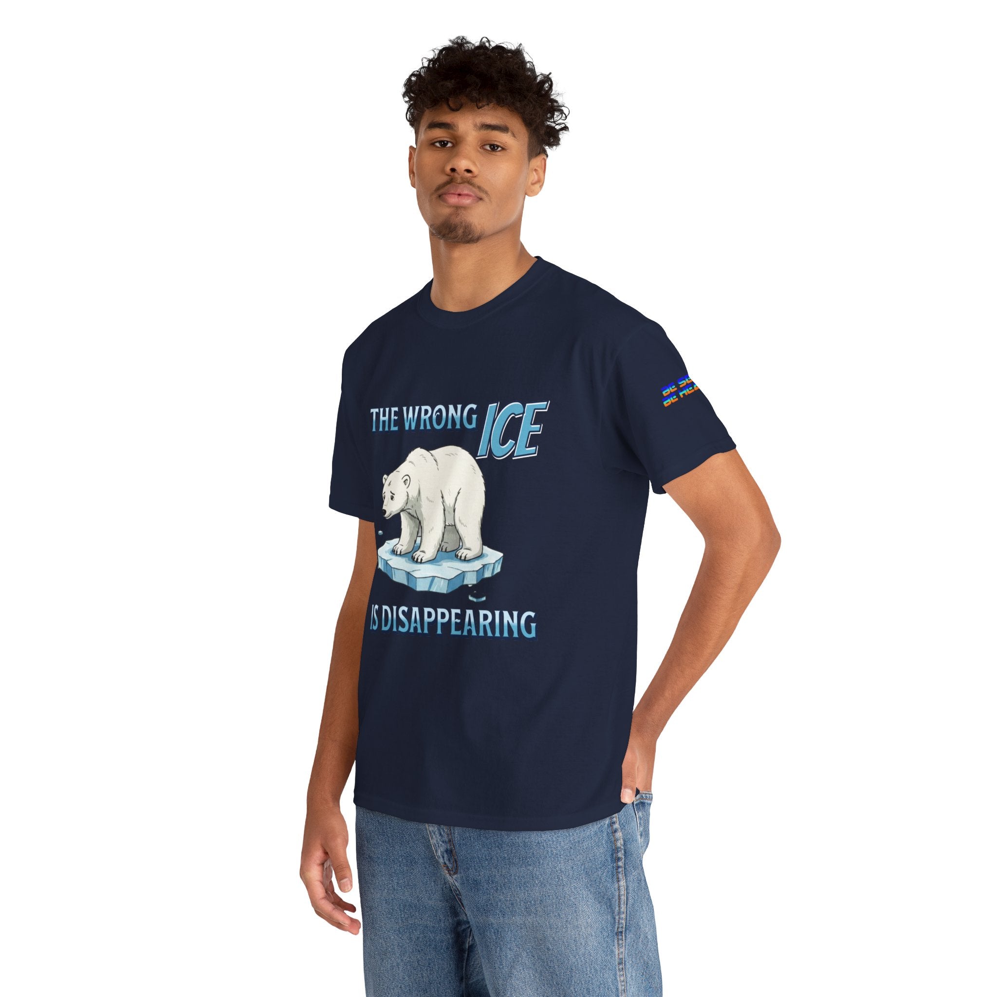 The Wrong ICE is Disappearing Unisex Heavy Cotton Gildan Tee